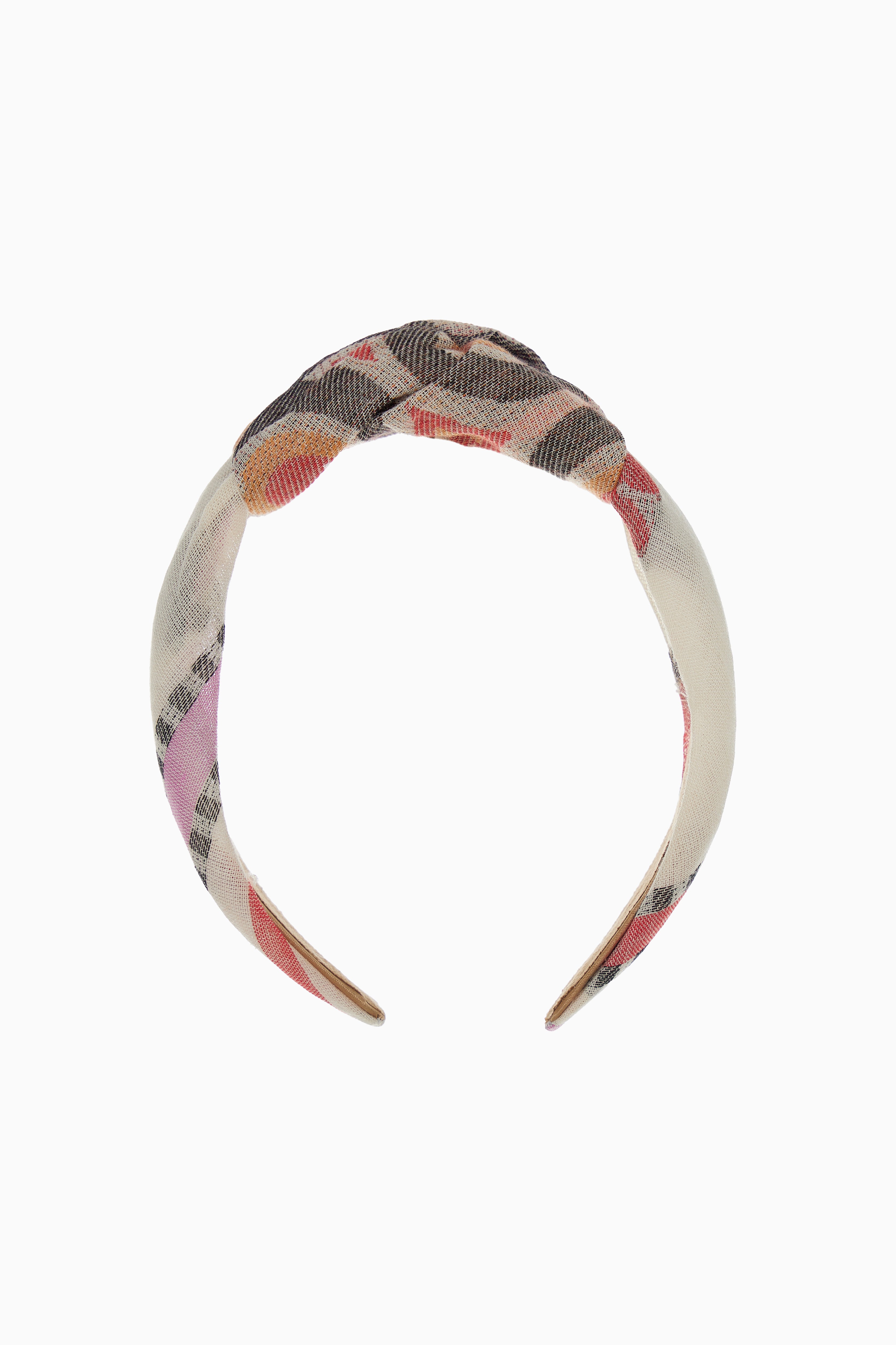 Twist Knot Headband - Red / Orange