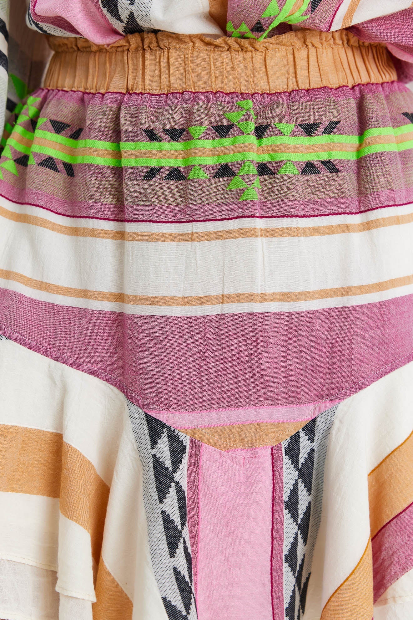 Devotion Natalia Skirt - M. Pink / Green - RUM Amsterdam