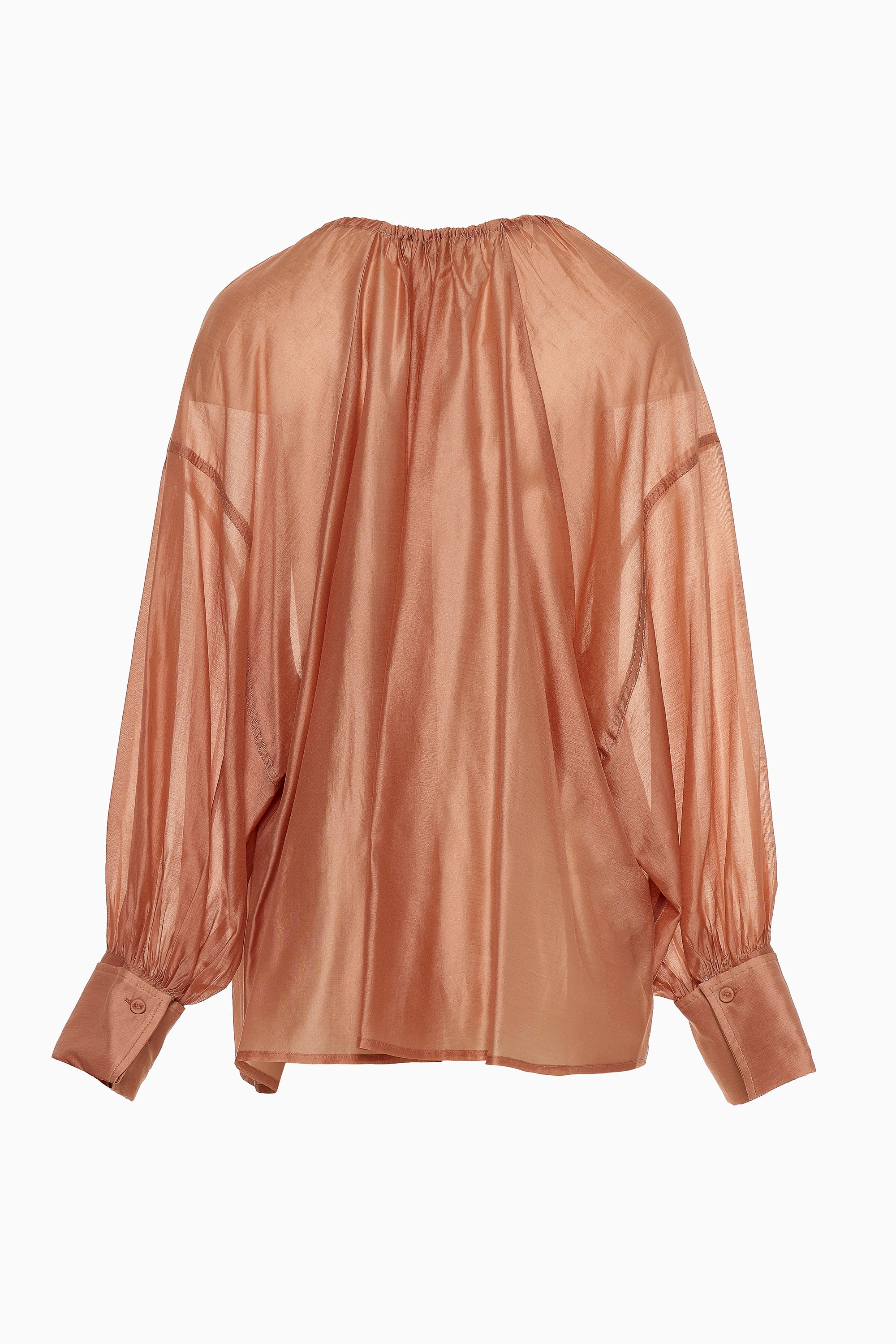 Satin Blouse - Powder