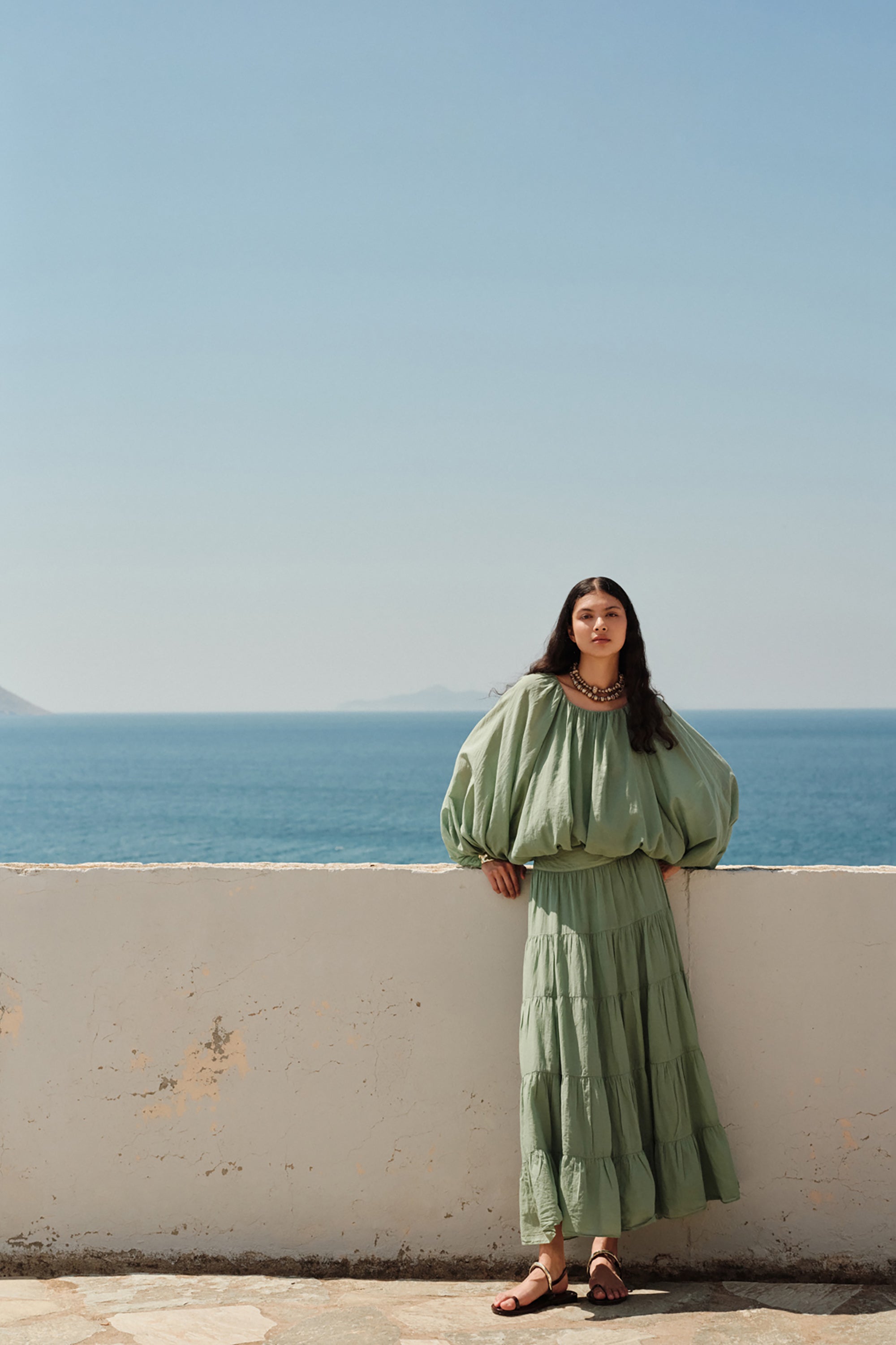 Willow Blouse - Green