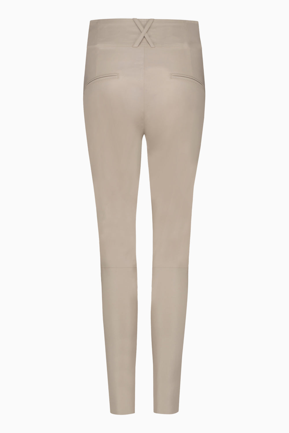 DNA Pananty Leather Pant - Feather White - RUM Amsterdam