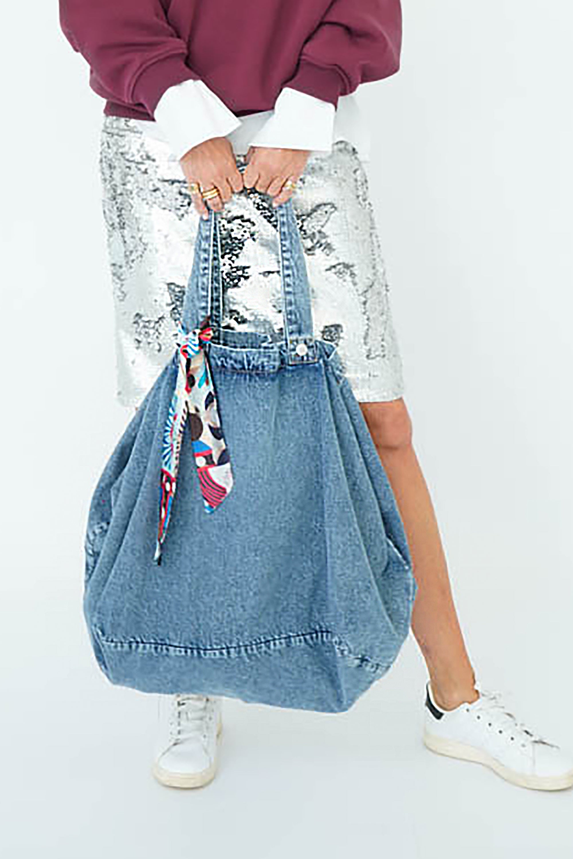  Shopper Bag - Light Blue Denim - RUM Amsterdam