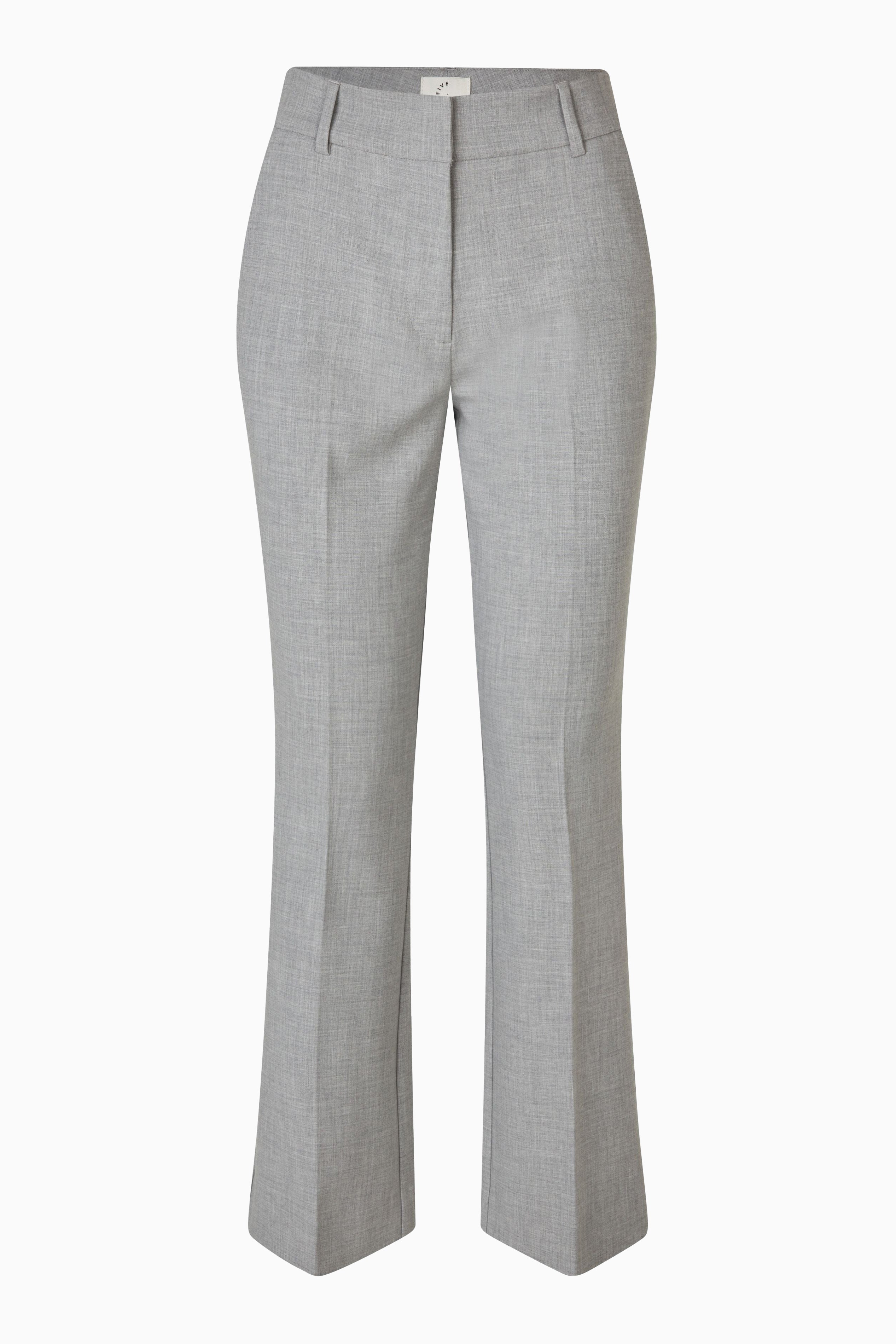  Clara 826 Trouser - Mid Grey Melange - RUM Amsterdam