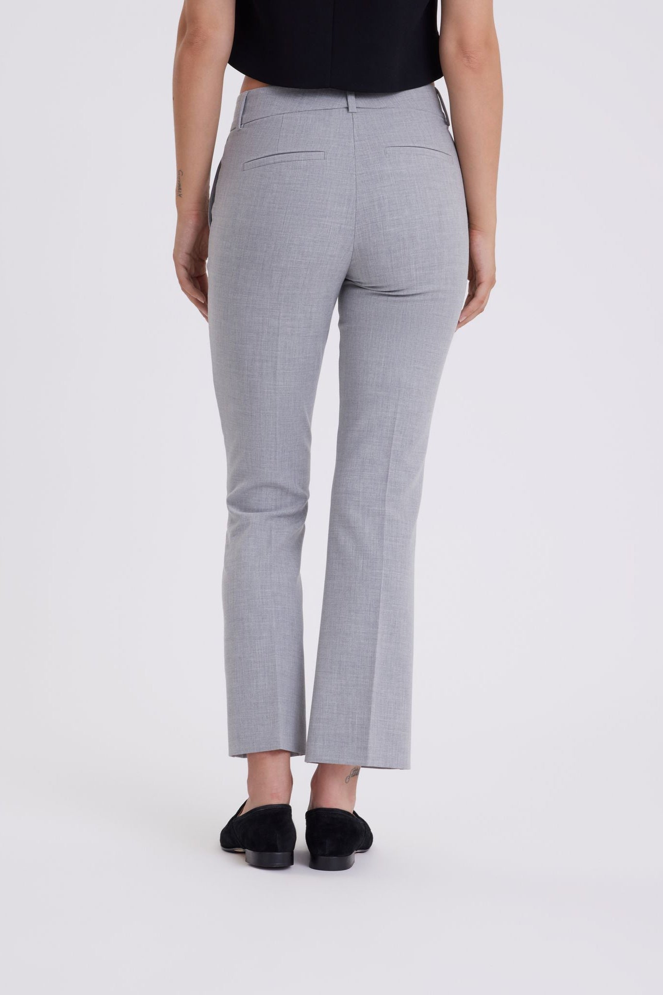  Clara 826 Trouser - Mid Grey Melange - RUM Amsterdam