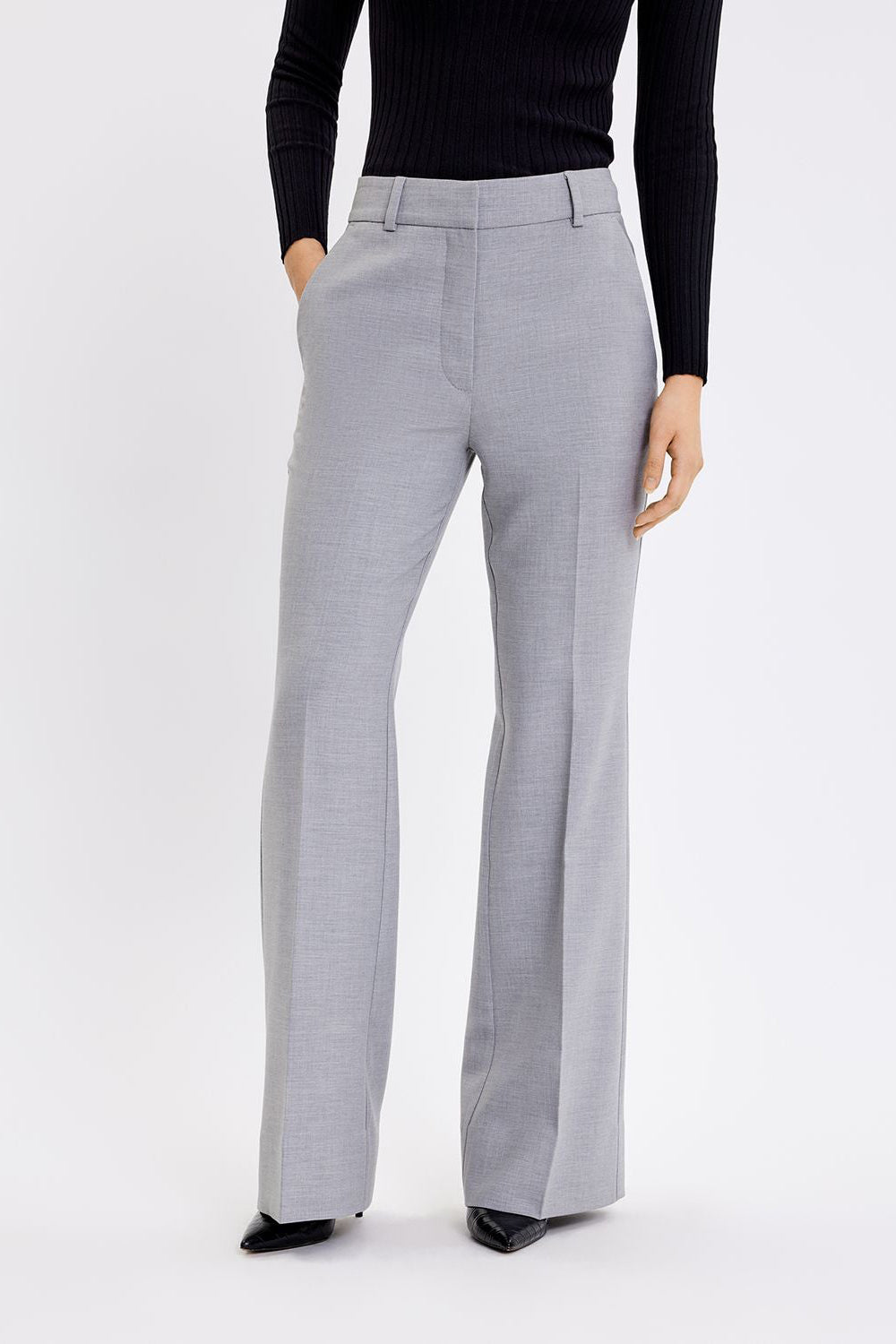 Five Units Olivia 085 Trousers - Grey Melange - RUM Amsterdam