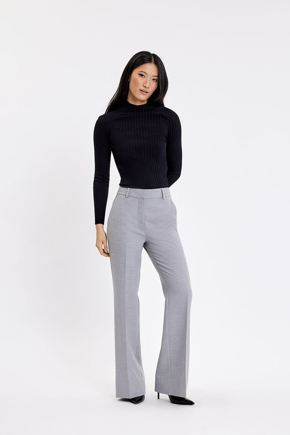 Five Units Olivia 085 Trousers - Grey Melange - RUM Amsterdam