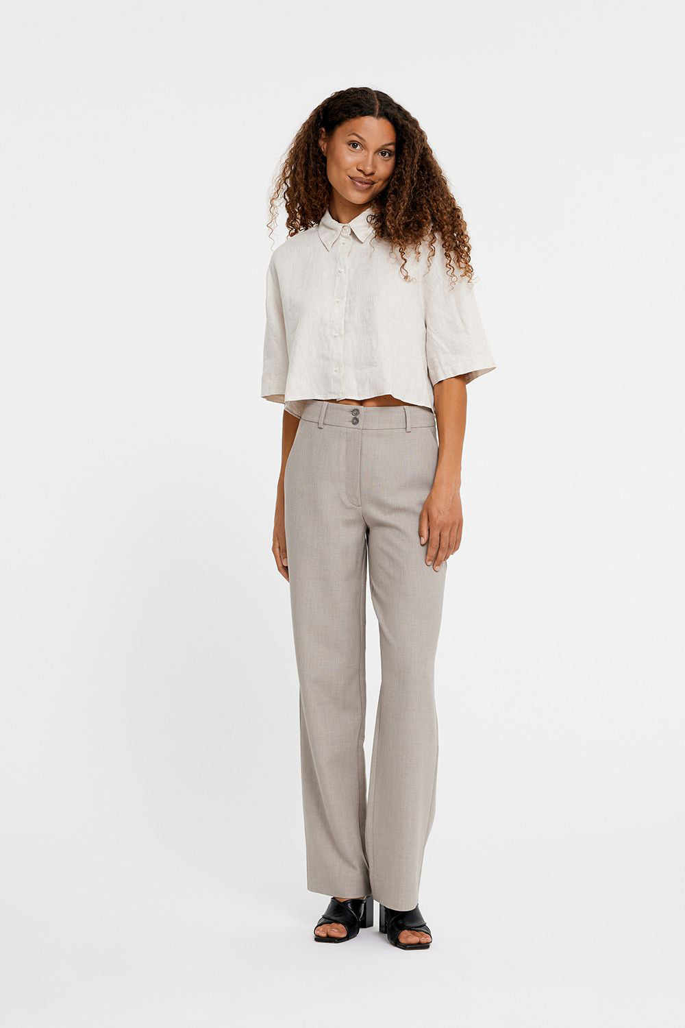 Five Units Sophia 085 Trouser - Oak Melange - RUM Amsterdam