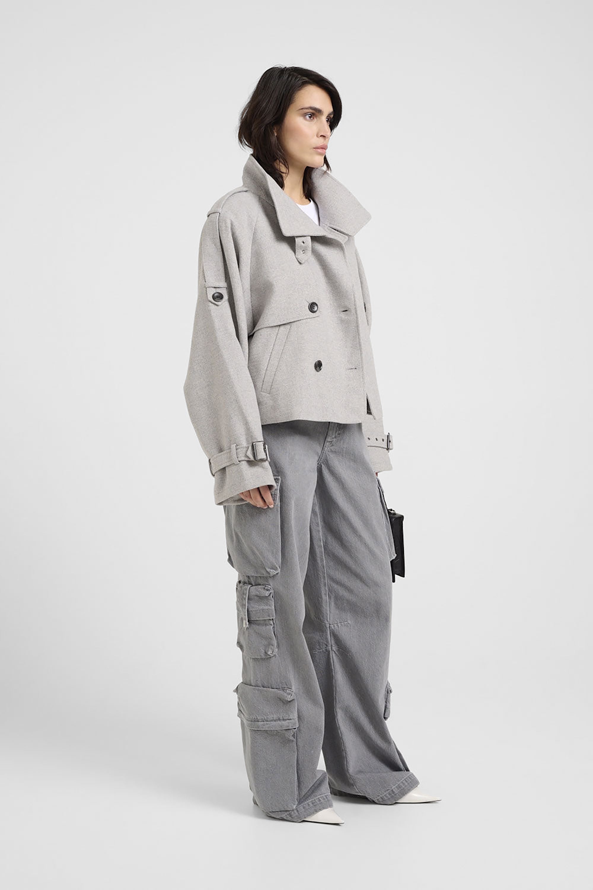 Avic Jacket - Grey Melange
