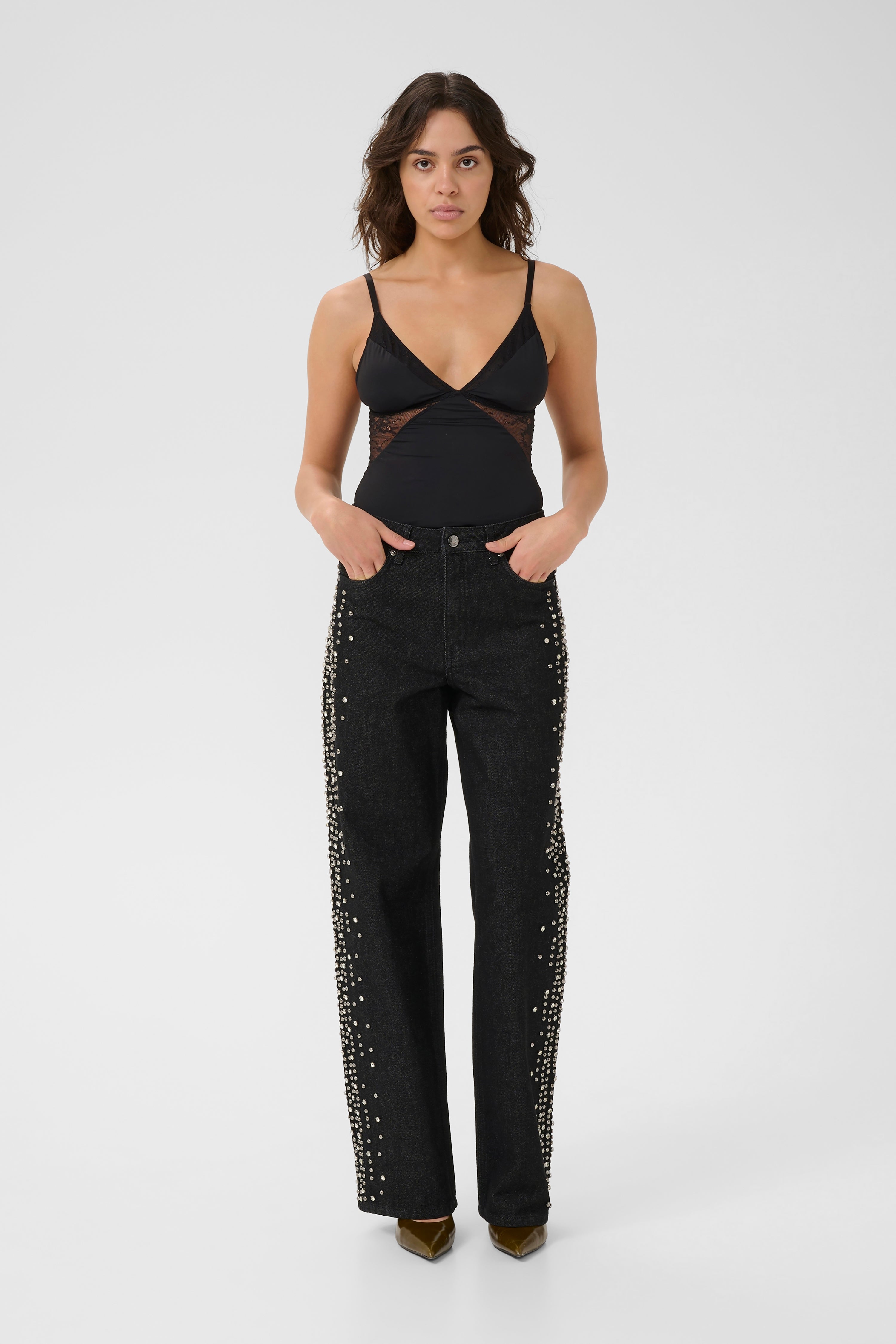 Cami Lace Top - Black