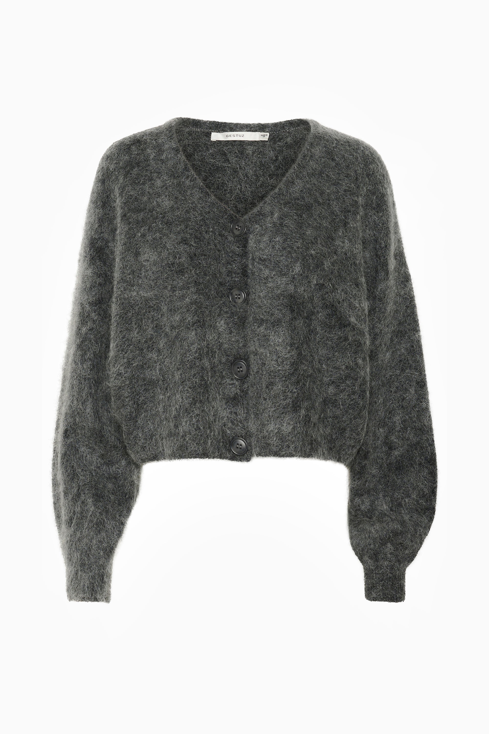 Debbie Cardigan - Charcoal Melange