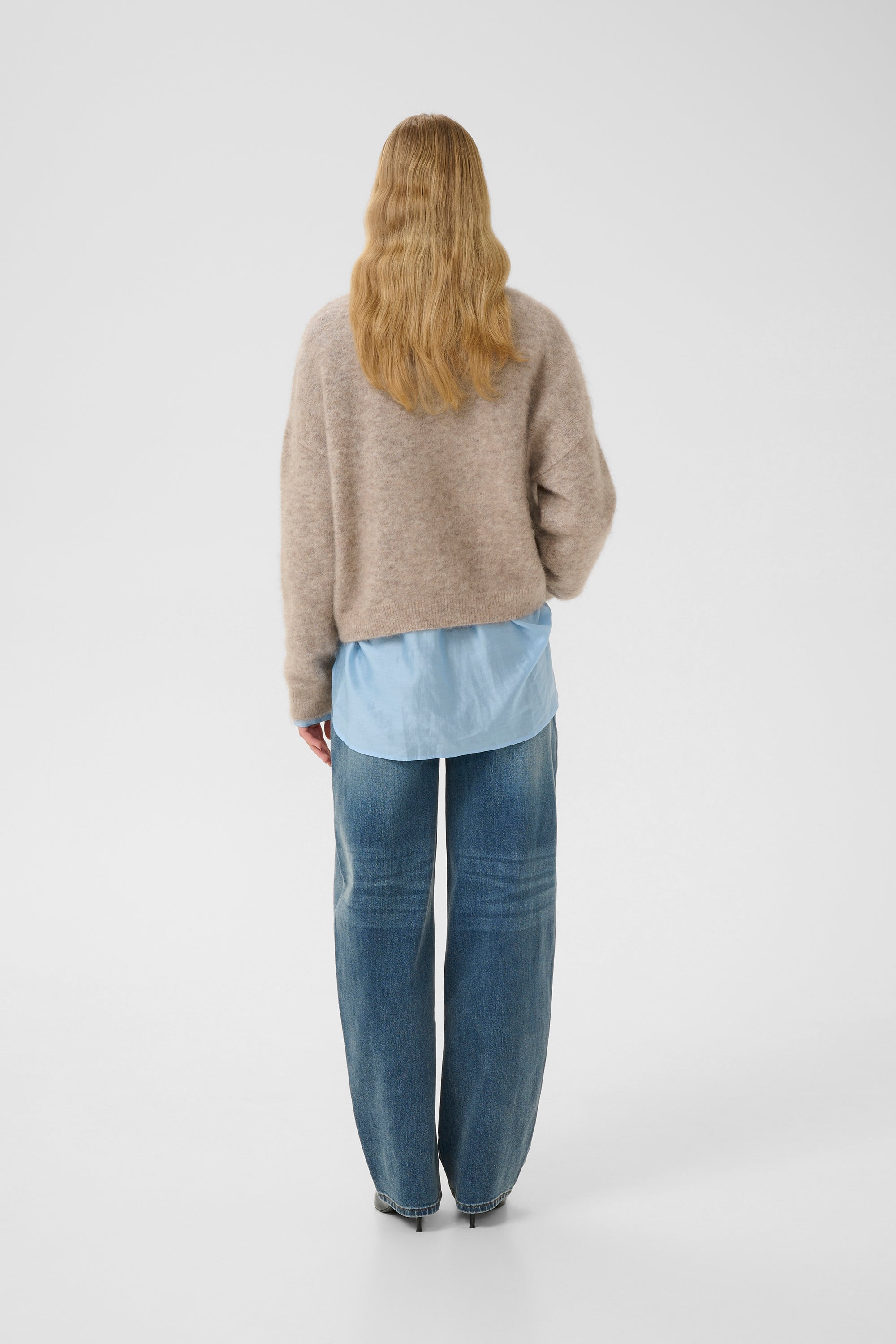 Debbie Pullover - Warm Sand Melange