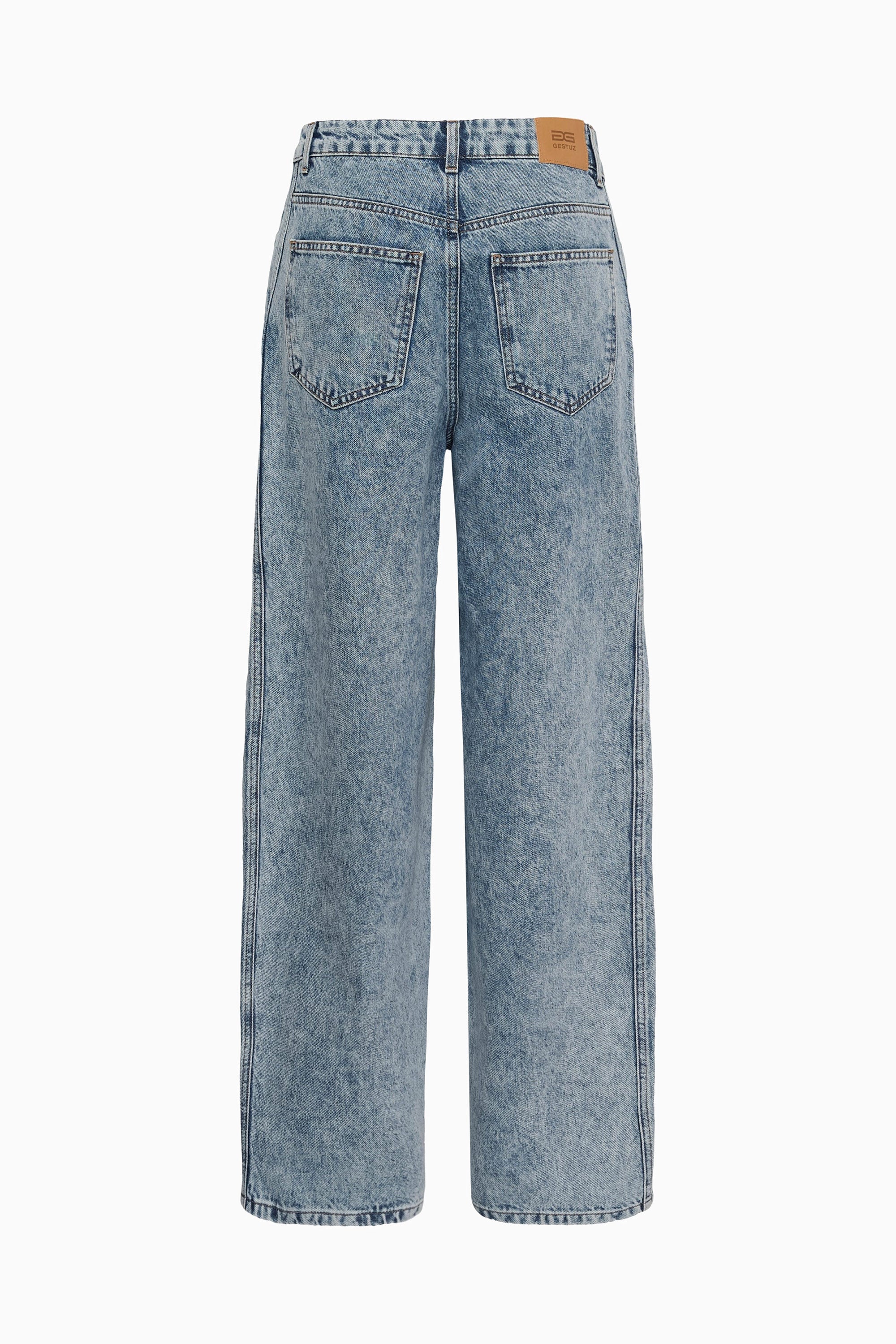 Mawi Balloon Jeans - Light Blue Acid Wash