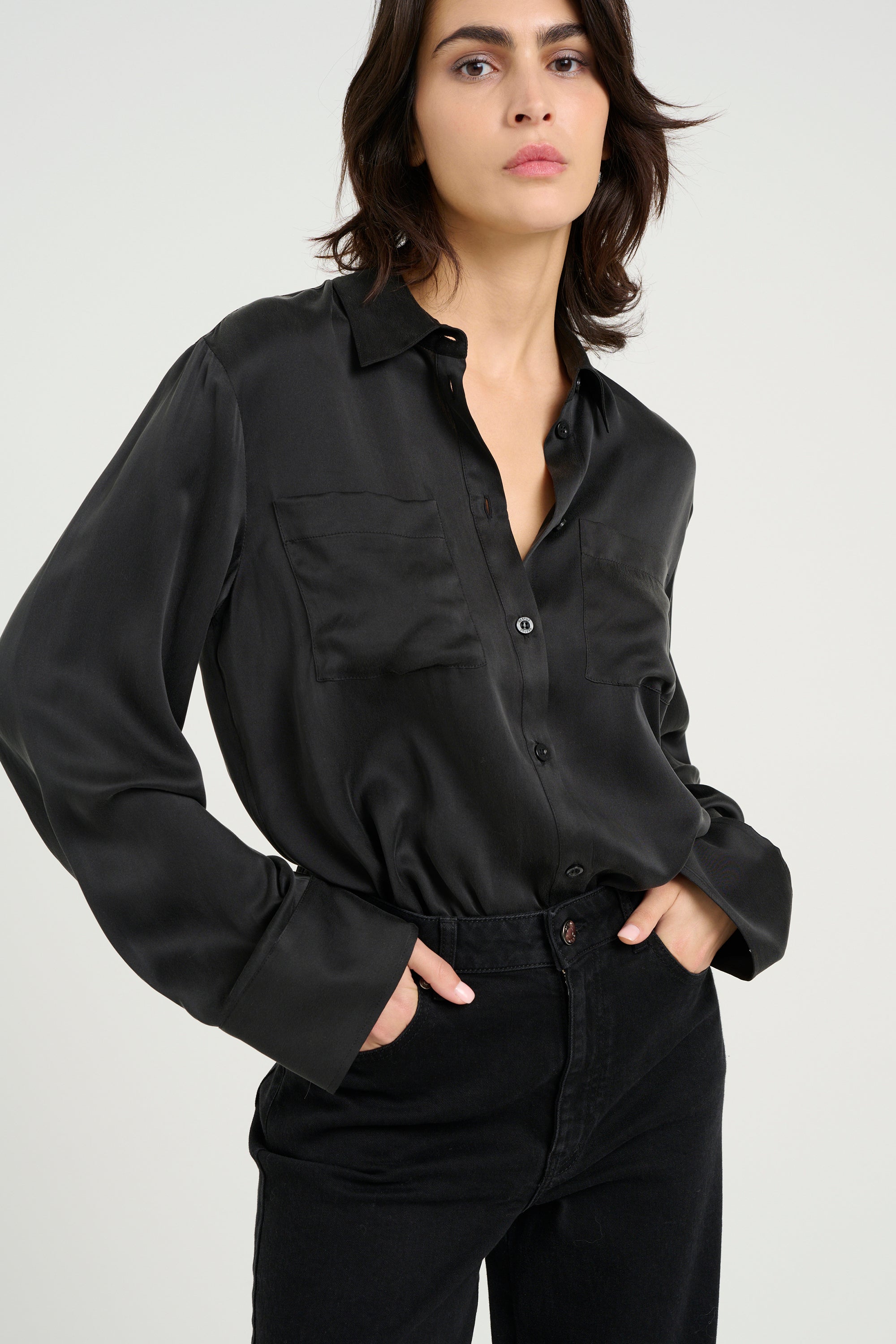 Silke Shirt - Black