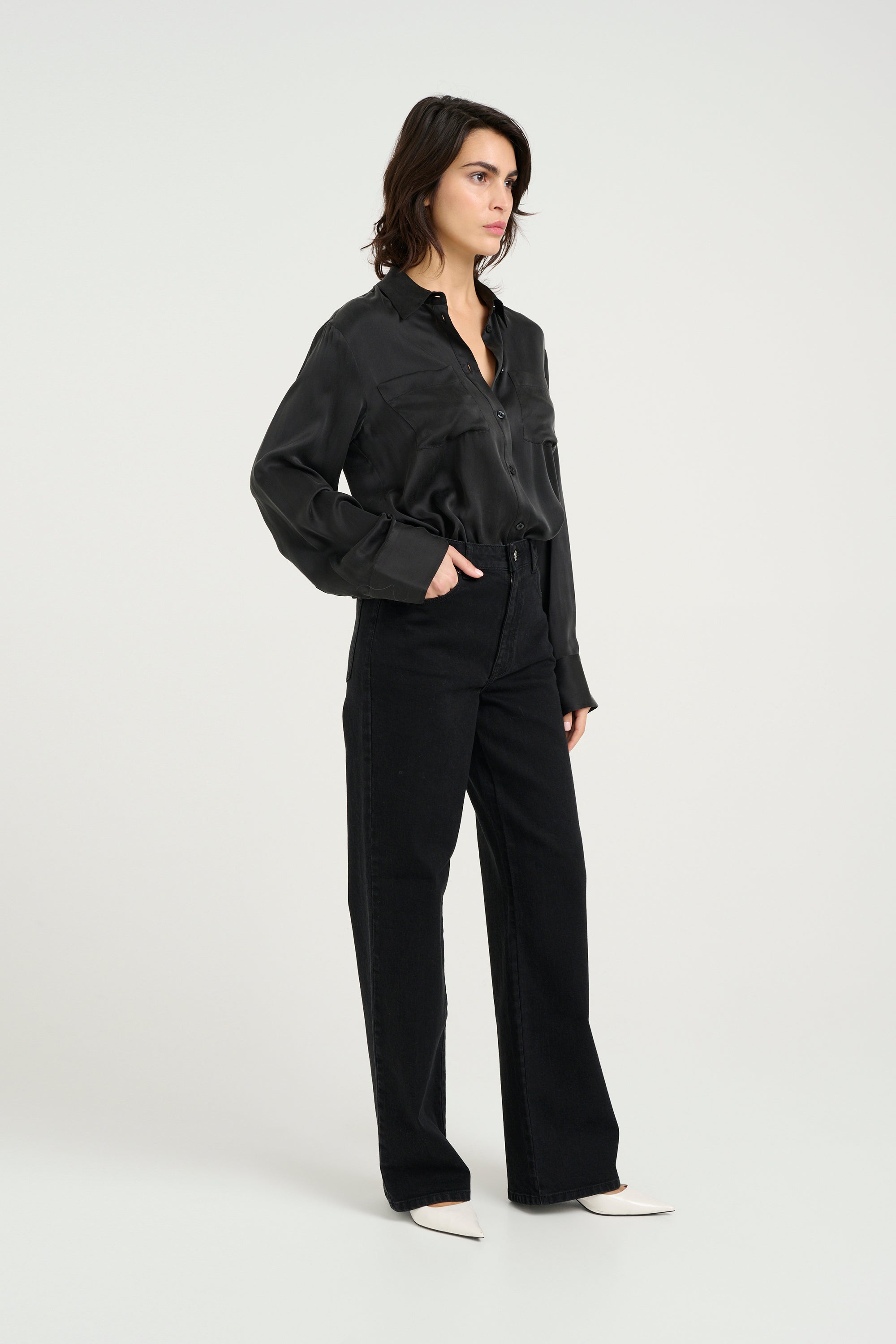 Silke Shirt - Black