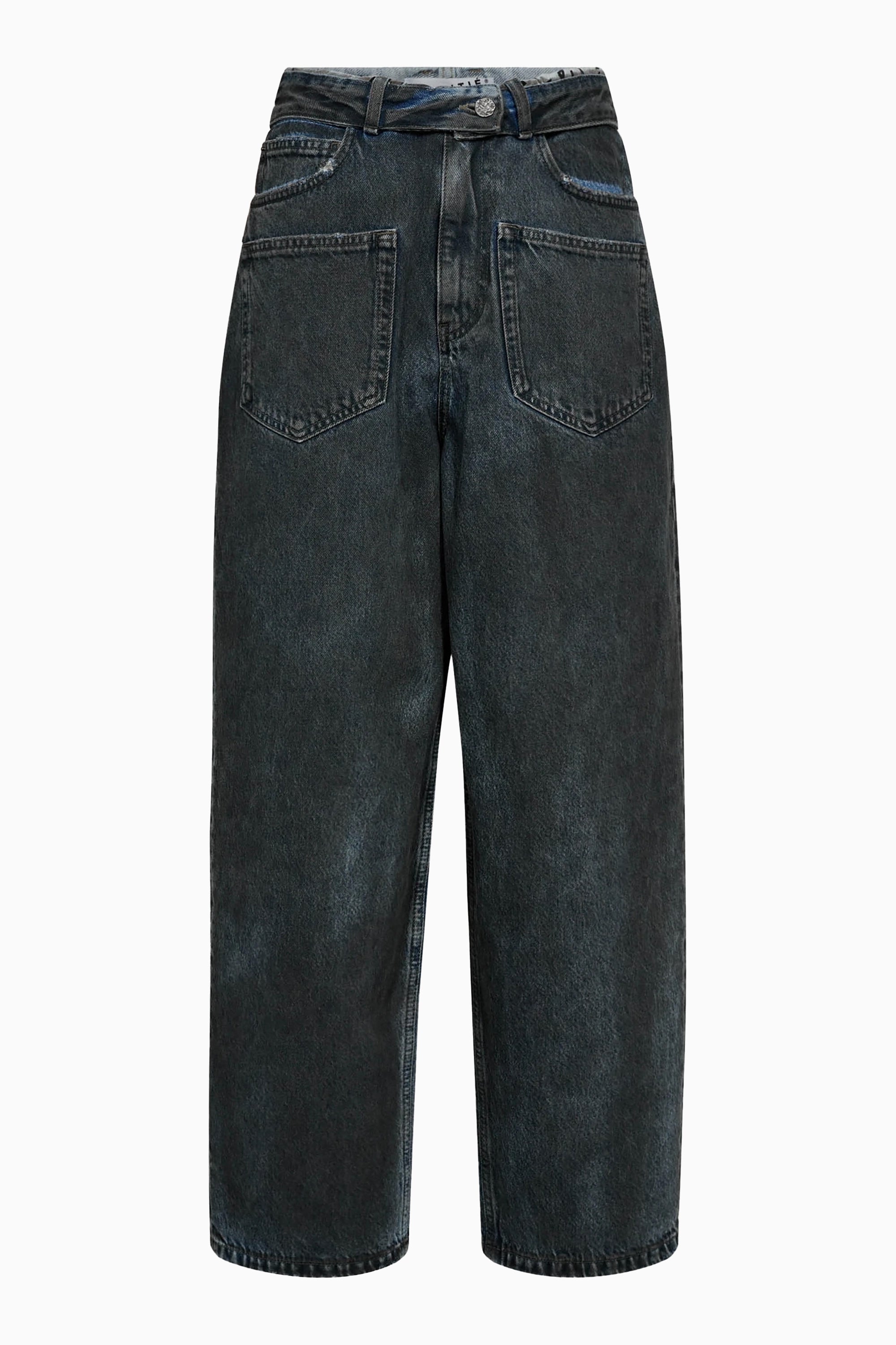  Flip Waist Pocket Tall Jeans Black - Black - RUM Amsterdam