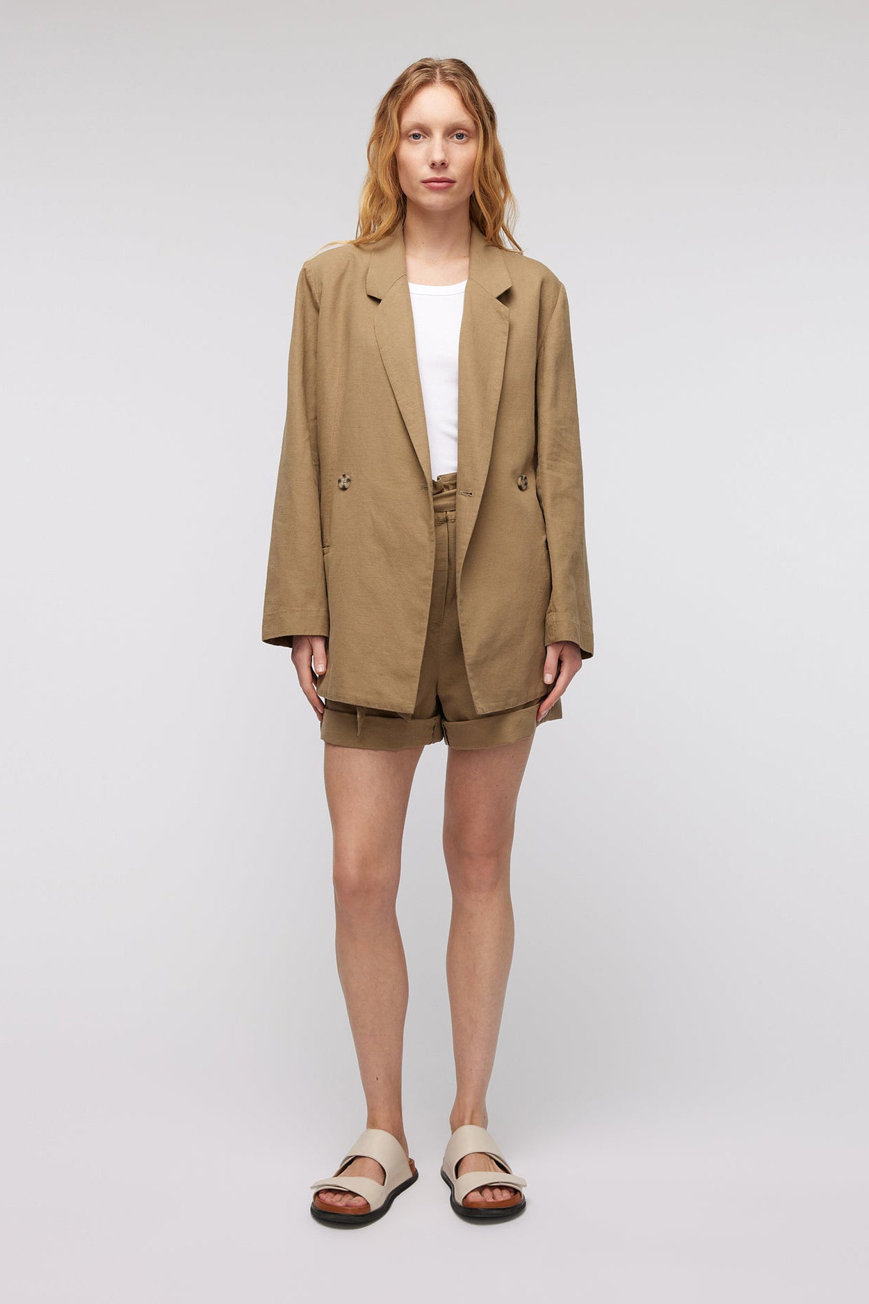 Knit-ted Kelsey Blazer - Khaki - RUM Amsterdam