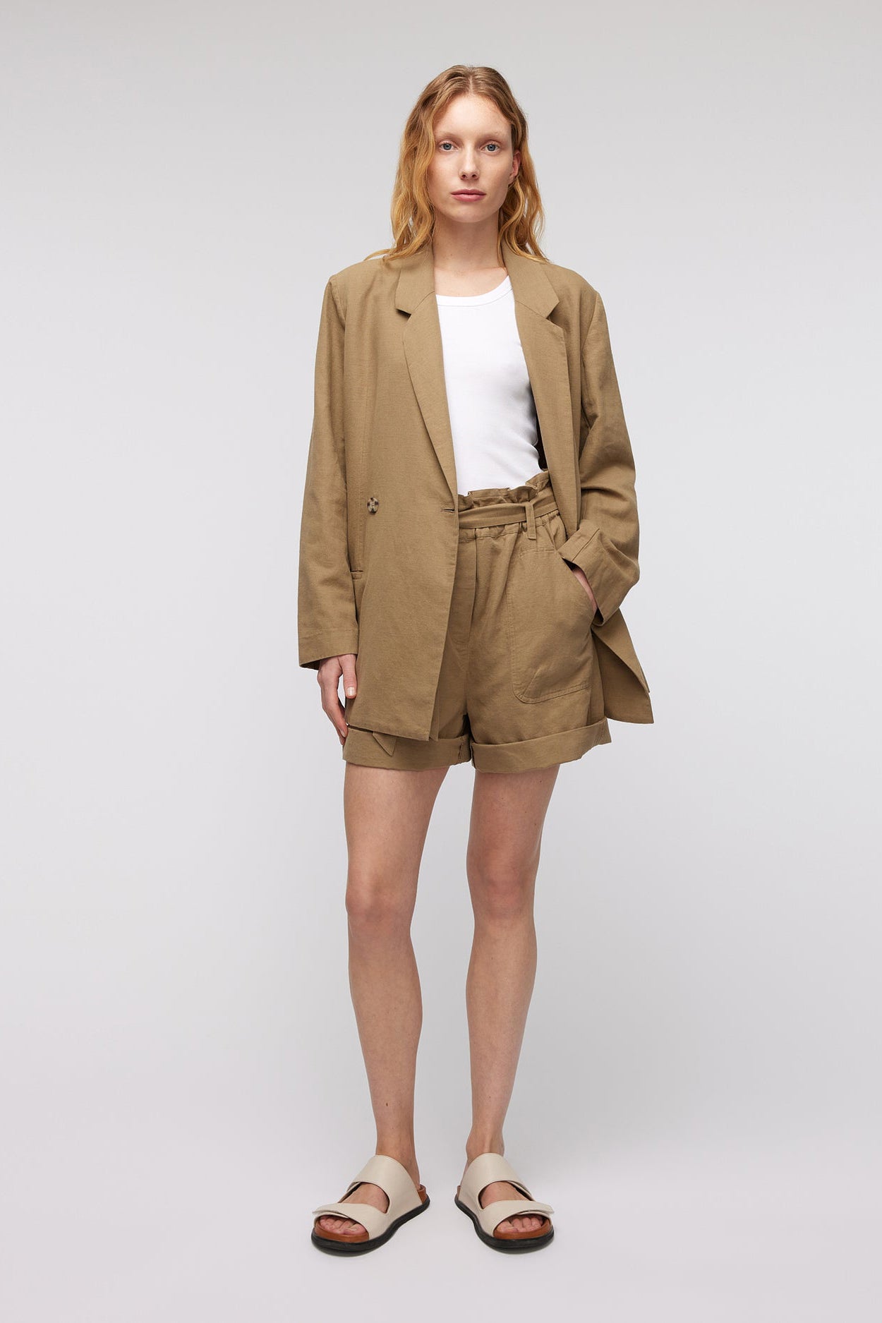 Knit-ted Kelsey Blazer - Khaki - RUM Amsterdam