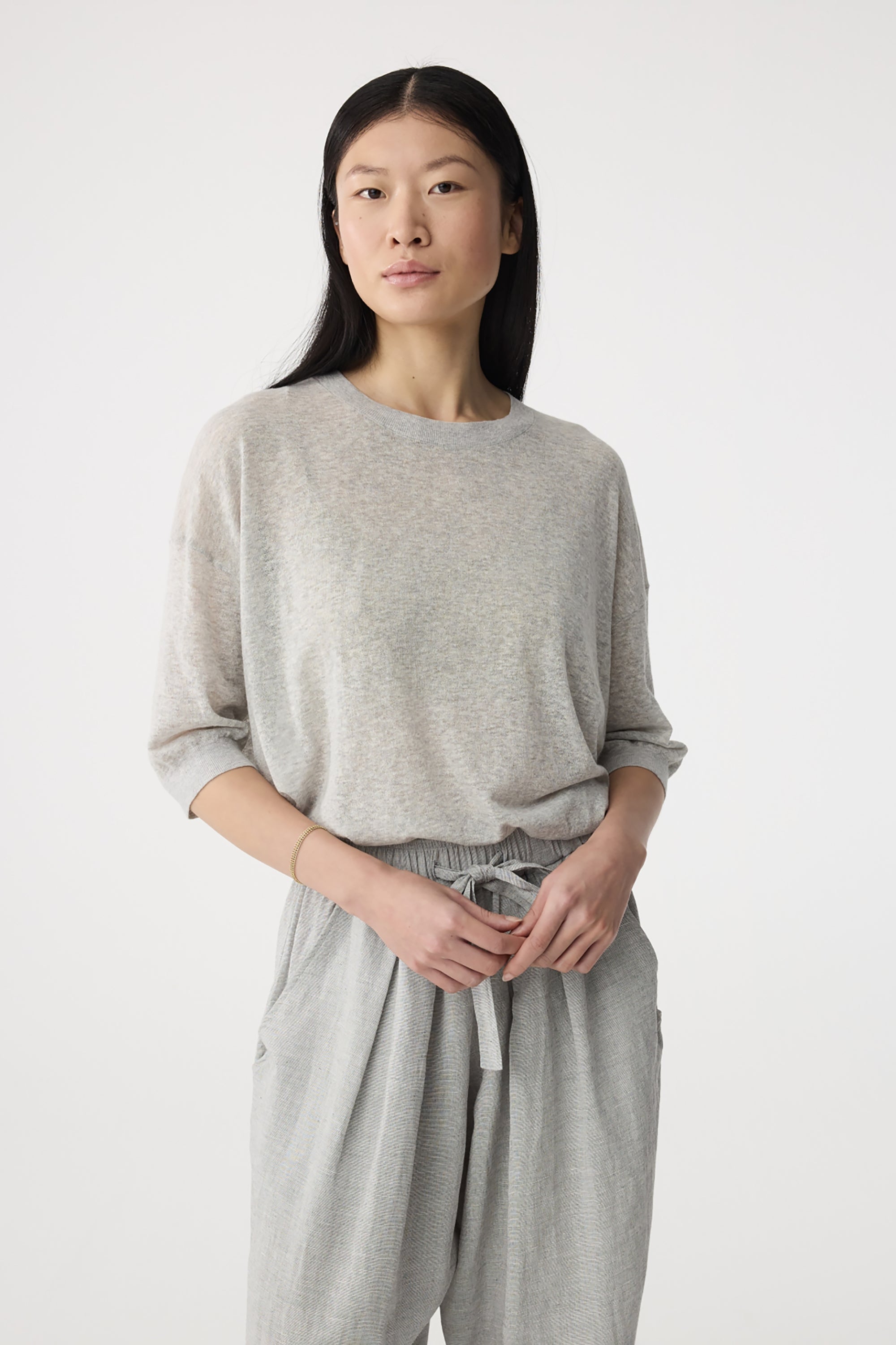 Fanes T-Shirt - Grey Melange