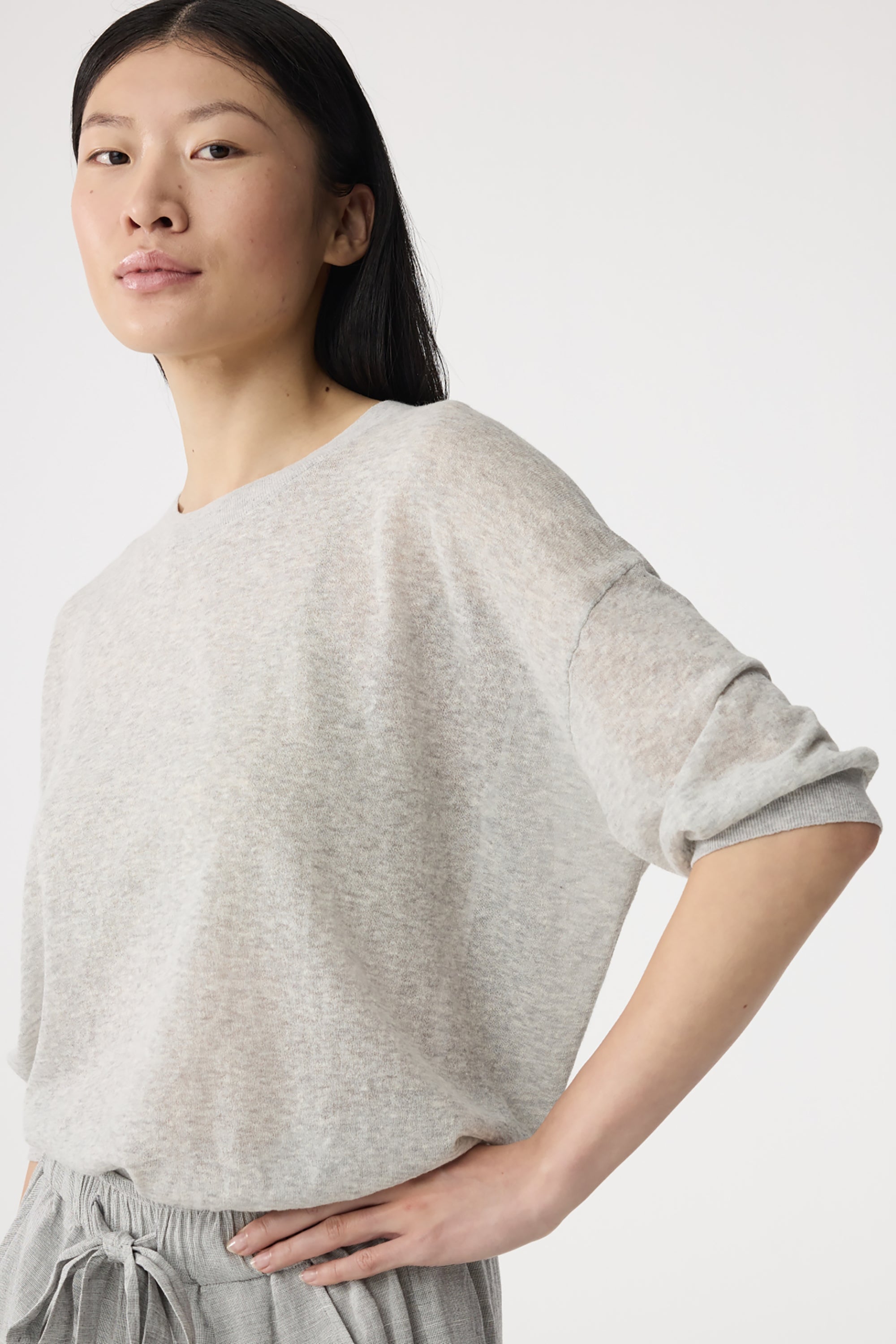 Fanes T-Shirt - Grey Melange