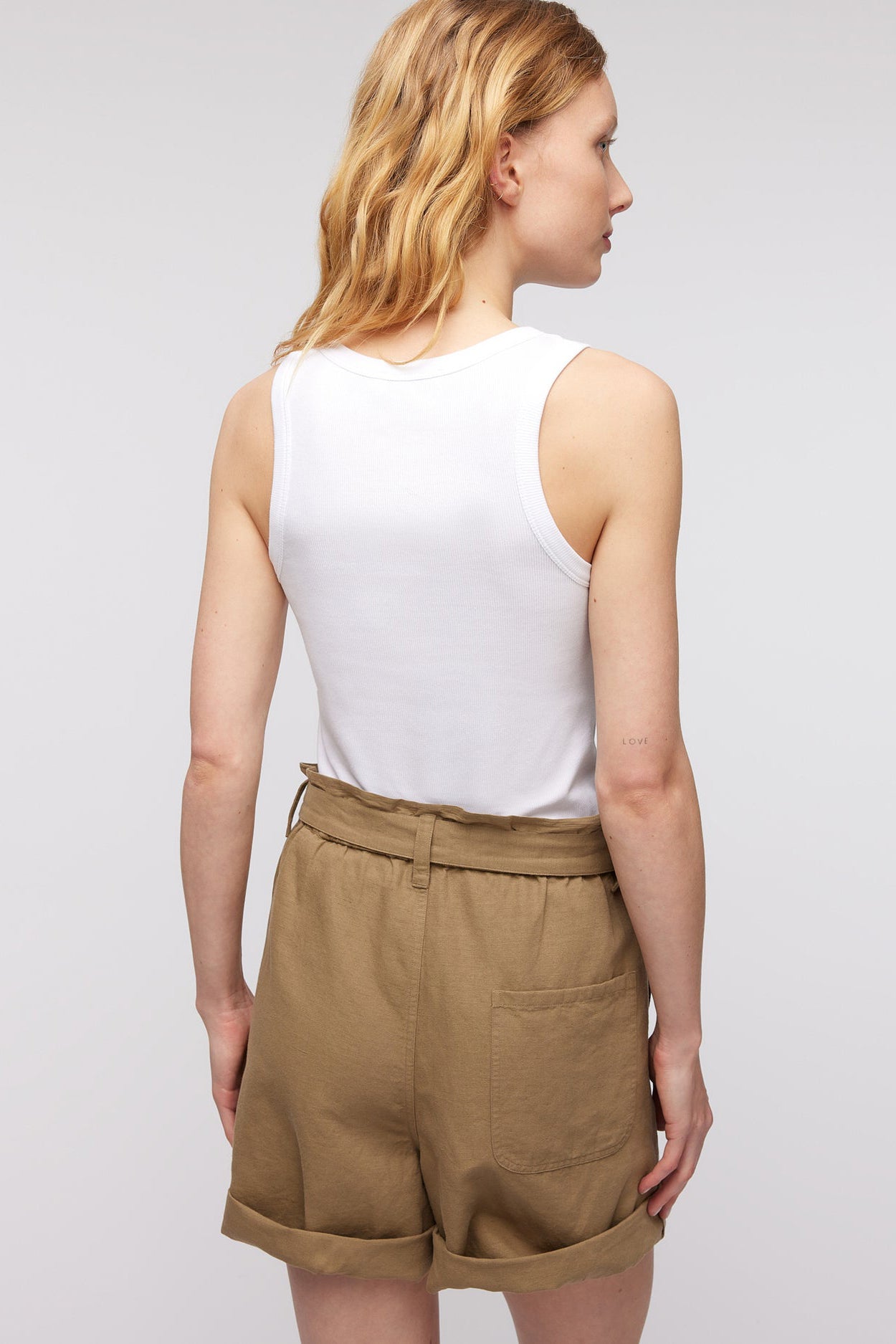 Knit-ted Fenna Shorts - Khaki - RUM Amsterdam