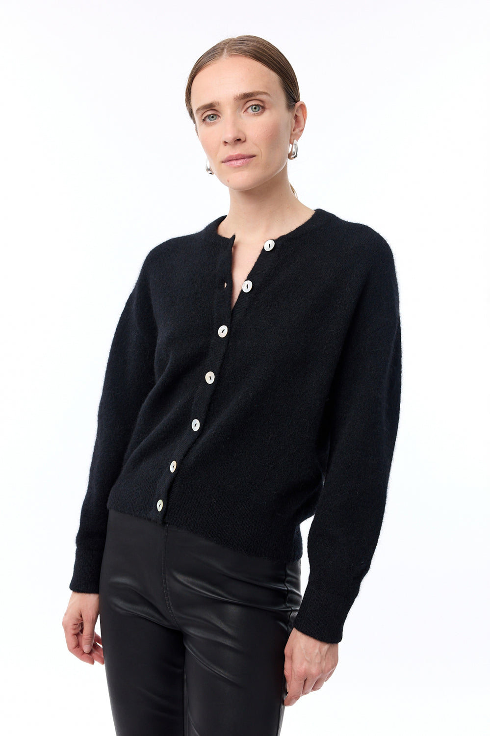 Knit-ted Britney Cardigan - Black - RUM Amsterdam