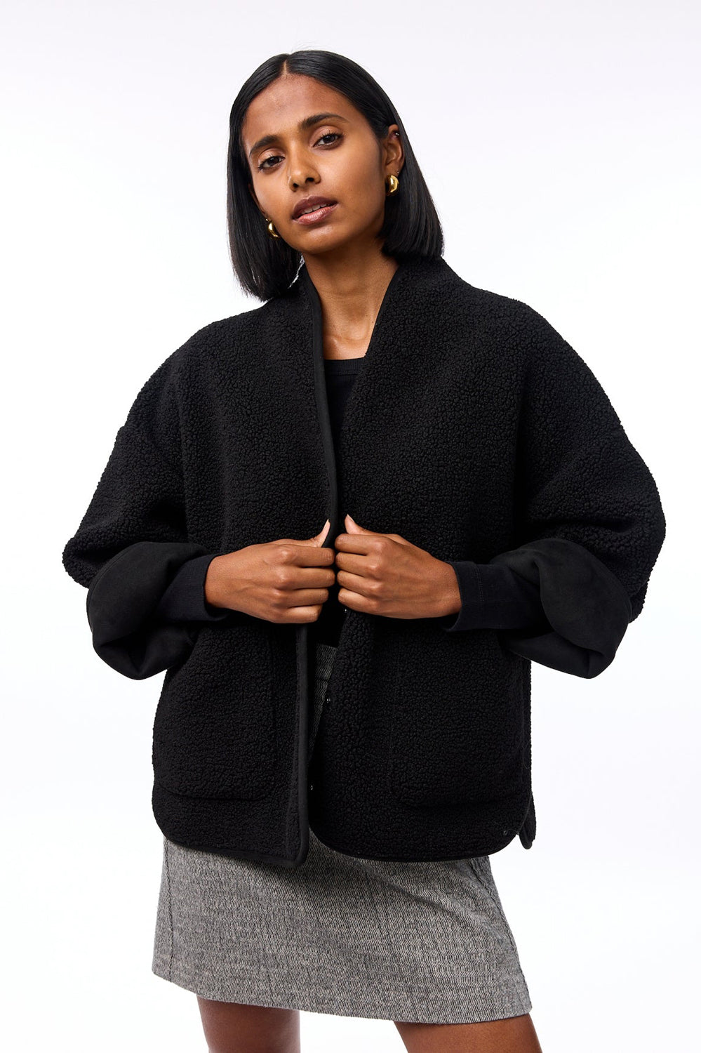 Knit-ted Joko Jacket - Black - RUM Amsterdam