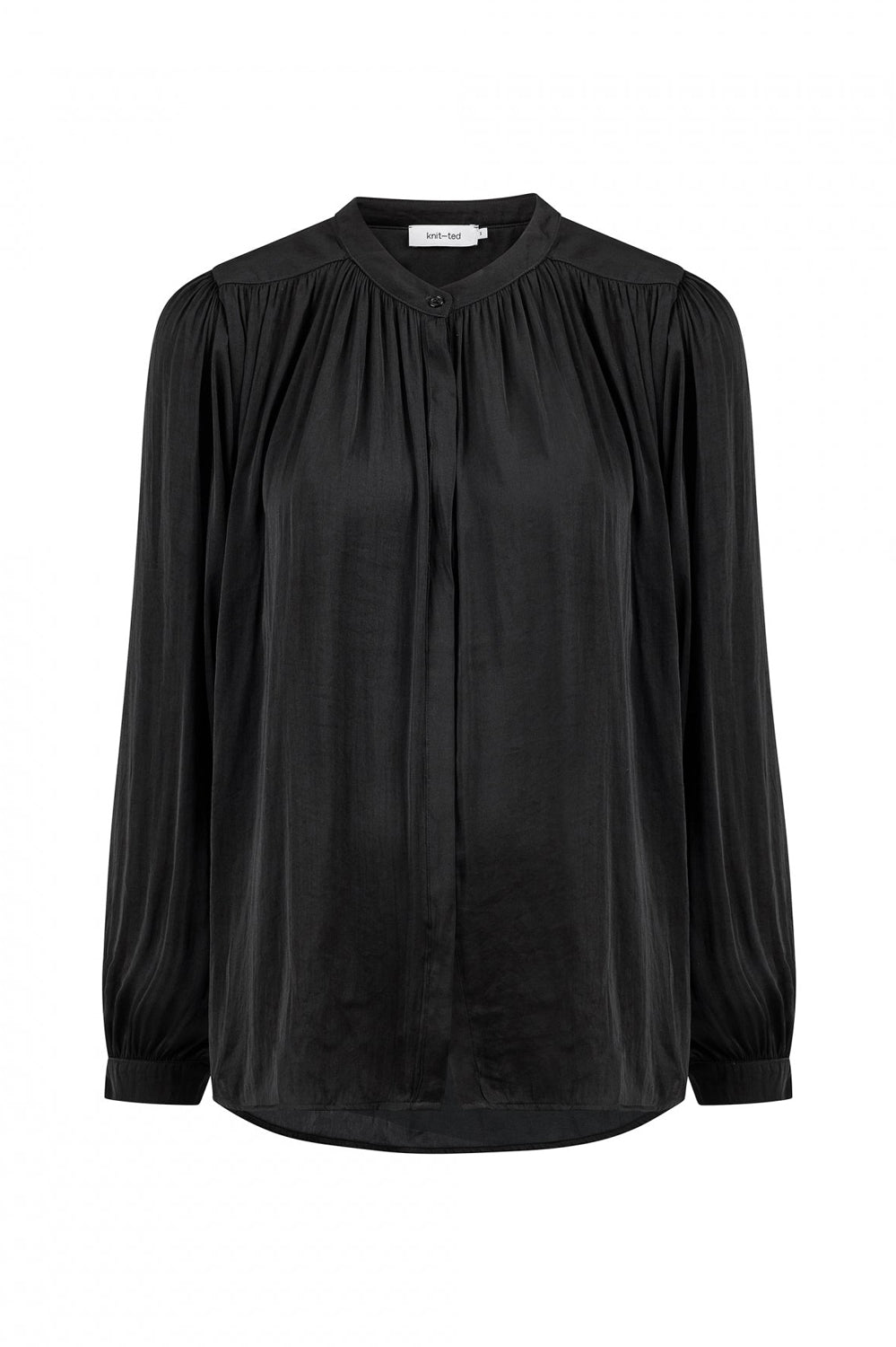 Knit-ted Rubia Blouse - Black - RUM Amsterdam