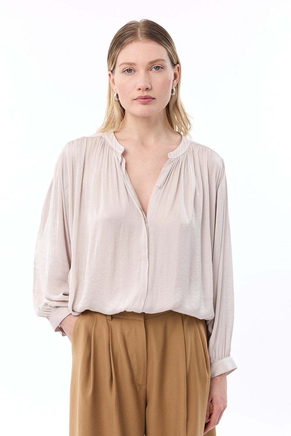 Knit-ted Rubia Blouse - Oatmeal - RUM Amsterdam