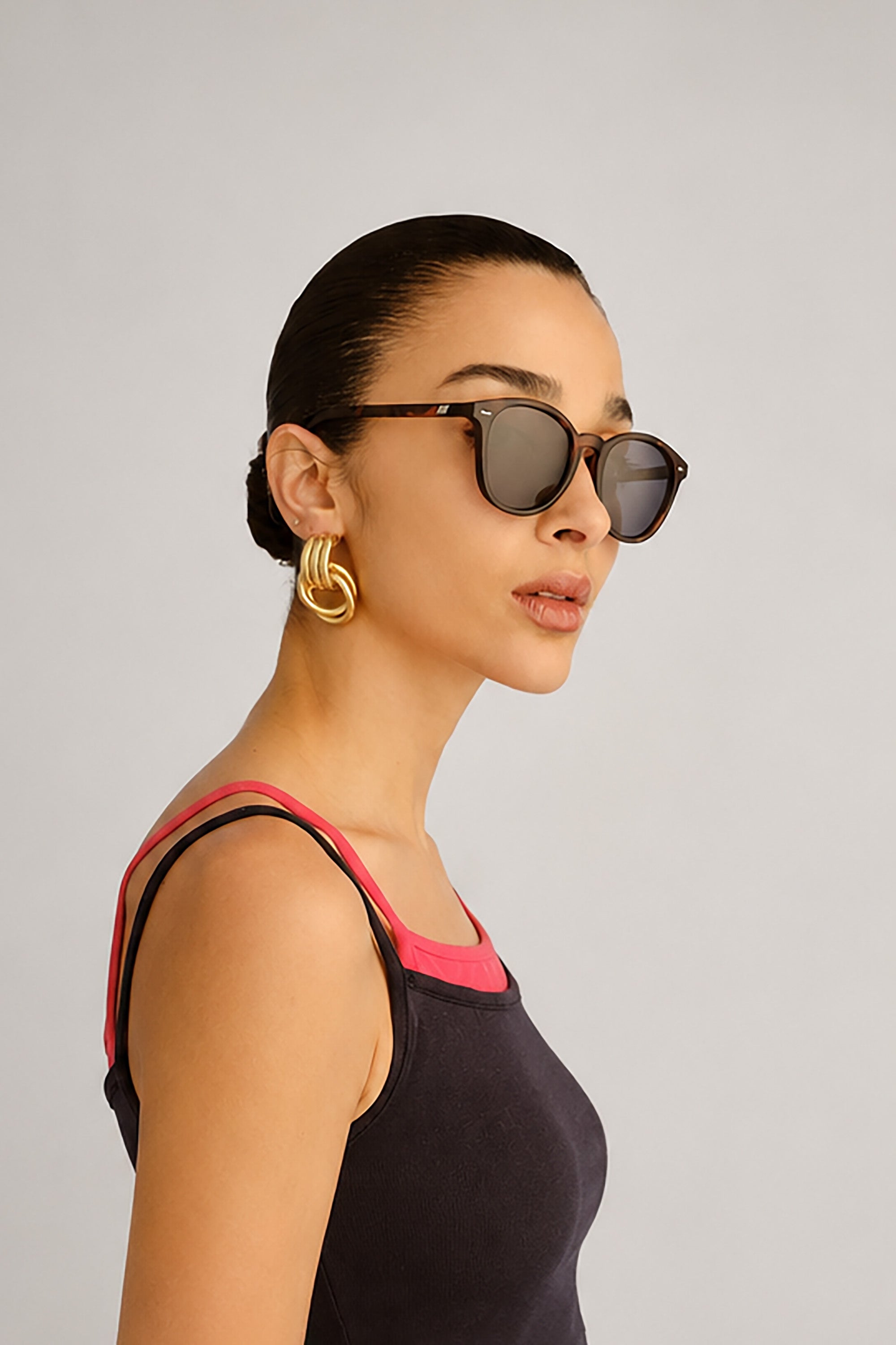 Bandwagon Sunglasses - Matte Tort *Polarized*