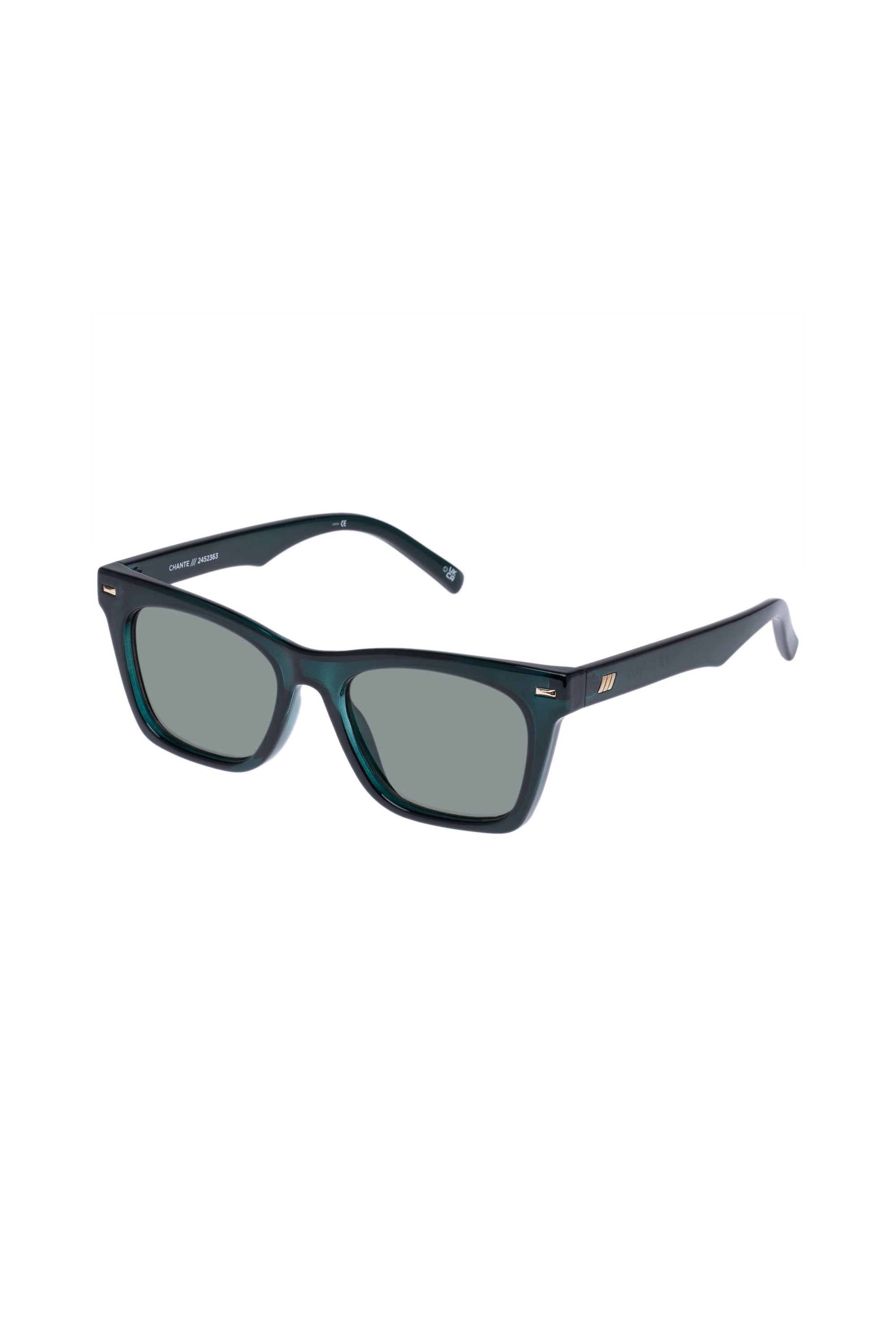 Le Specs Chante Sunglasses - Bottle Green - RUM Amsterdam