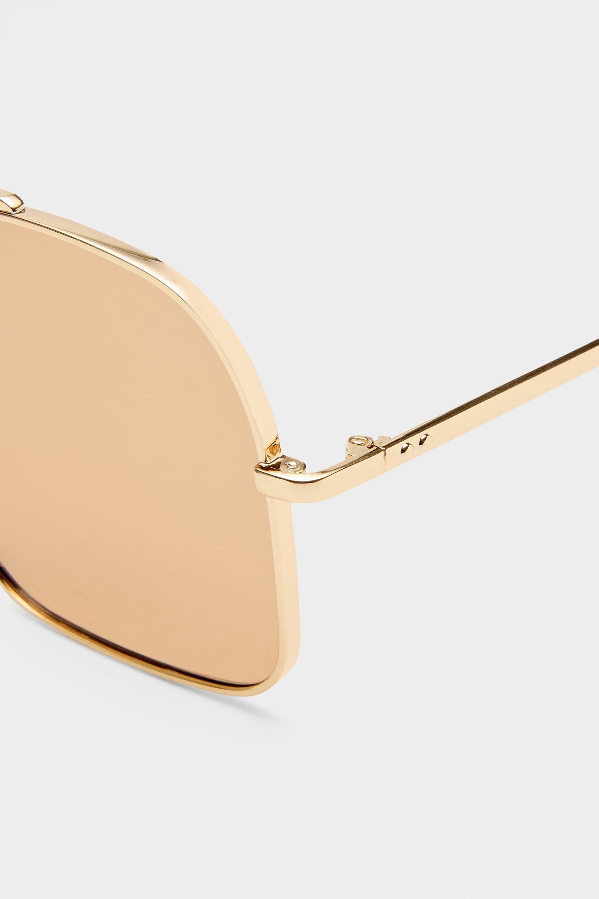 Civelle Sunglasses - Bright Gold w/ Tan Tint