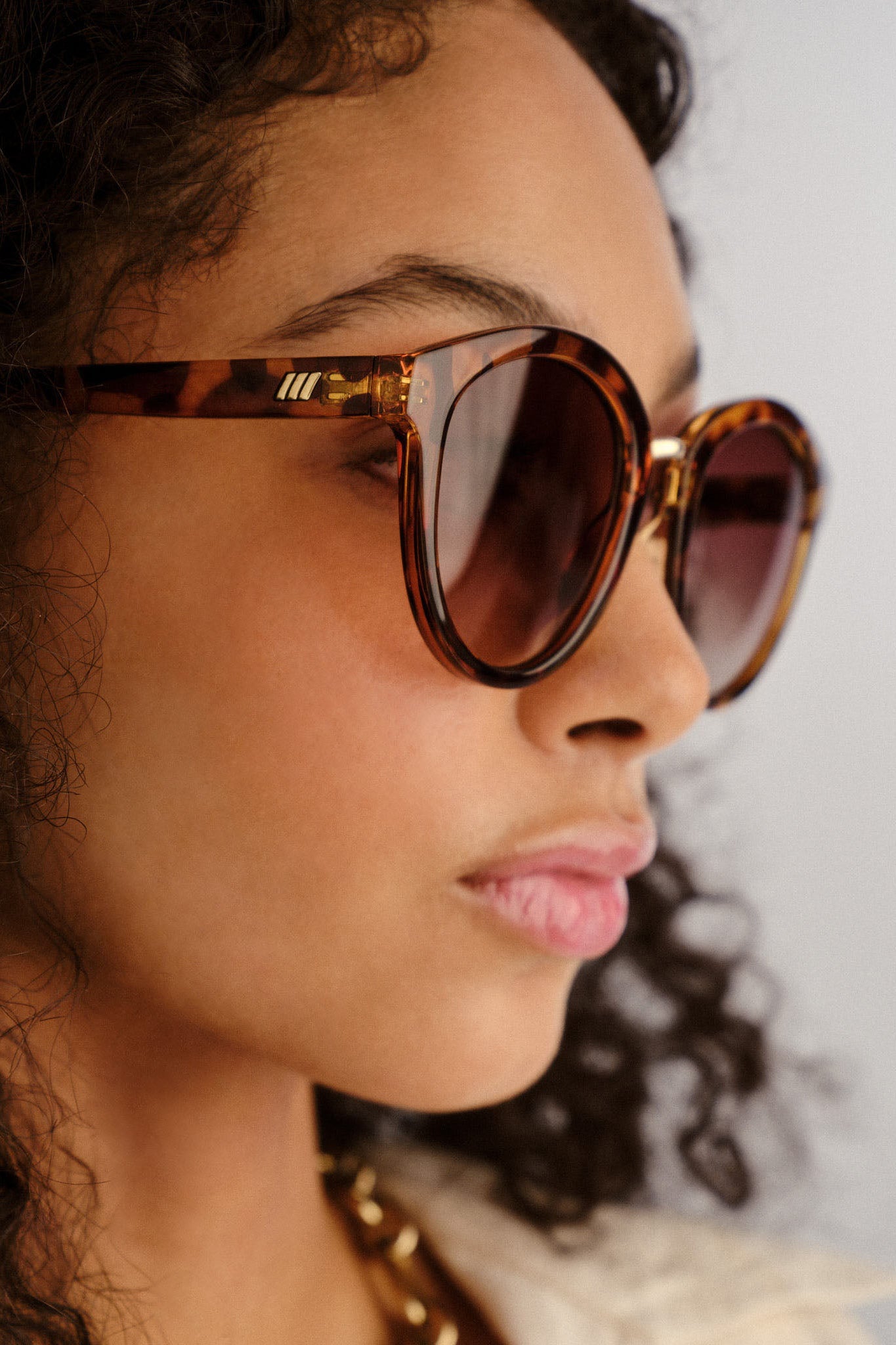 Influx Sunglasses - Cola Tort w/ Brown Grad Lens