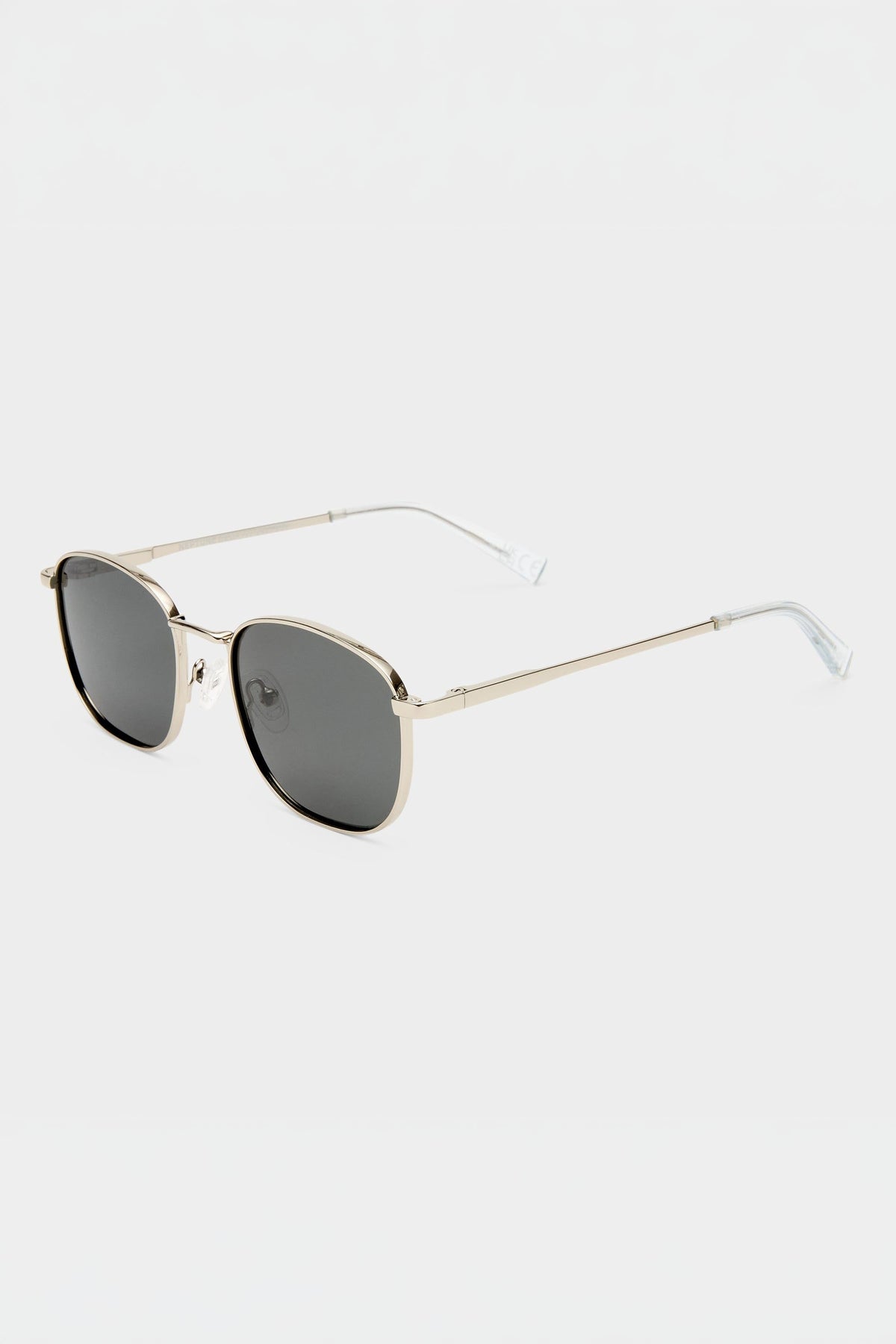 Neptune Deux Sunglasses - Silver w/ Smoke Mono