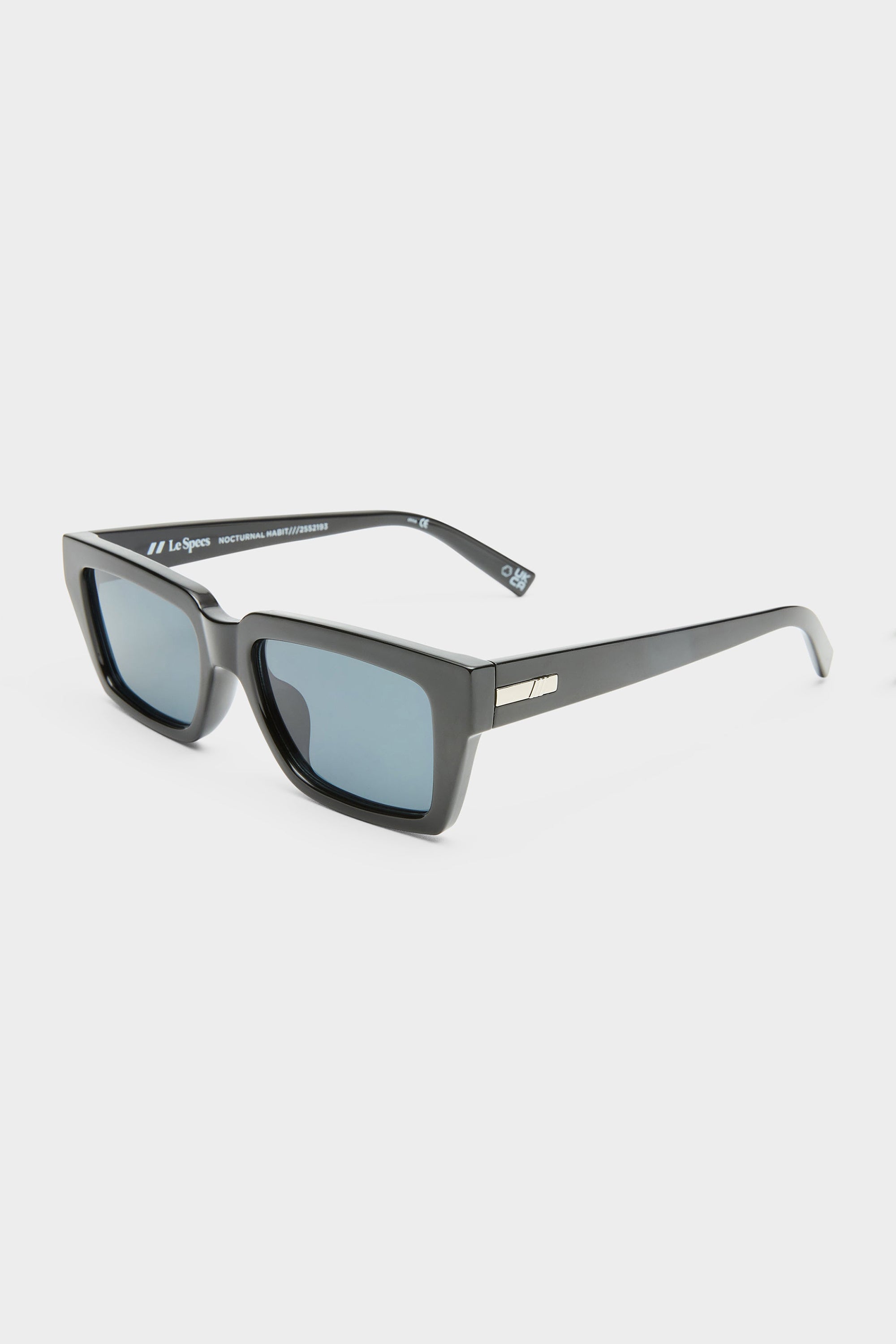 Nocturnal Habit Sunglasses - Black // Le Sustain