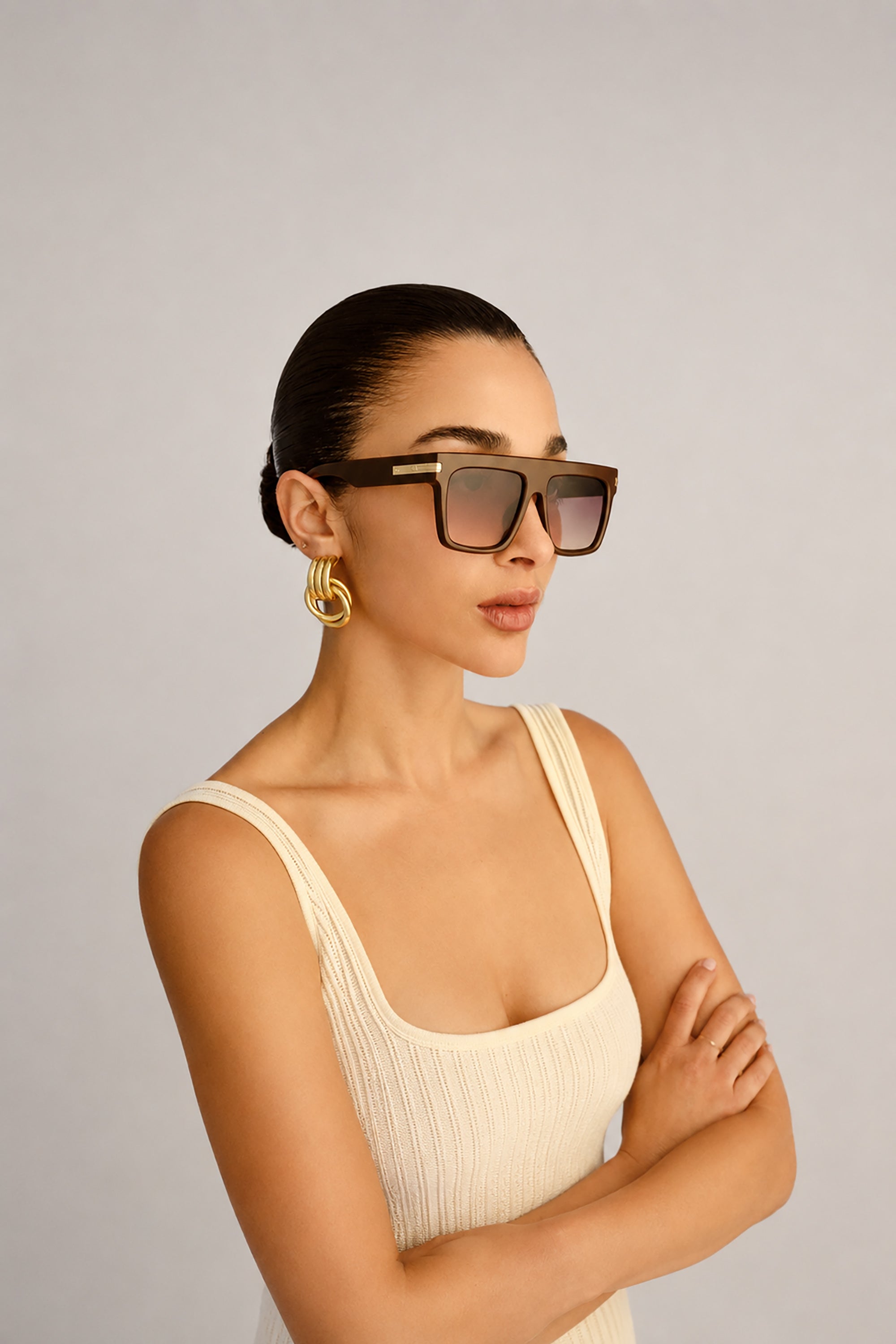 Offside Sunglasses - Dark Cocoa