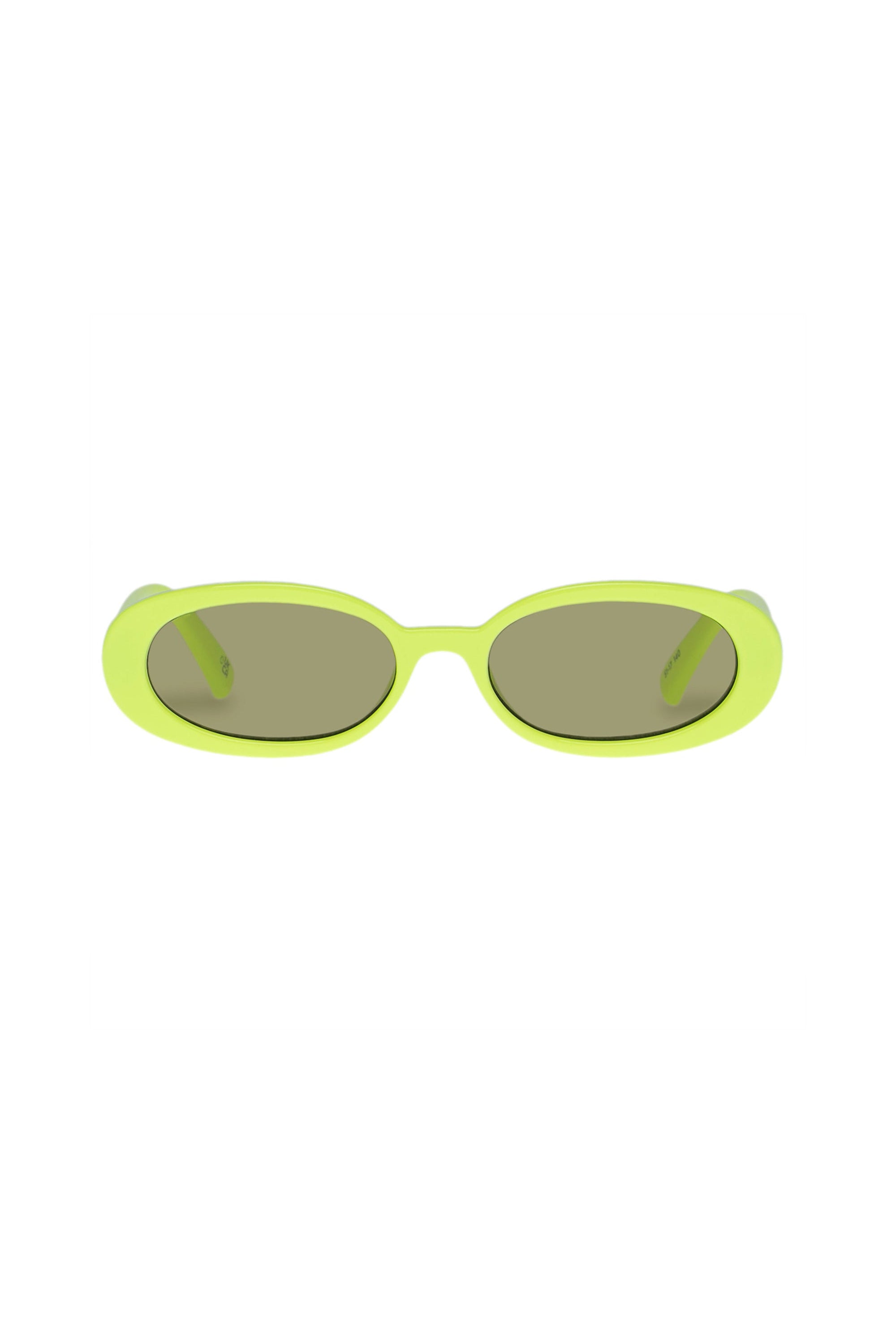 Le Specs Outta Love Sunglasses - Pine Lime - RUM Amsterdam