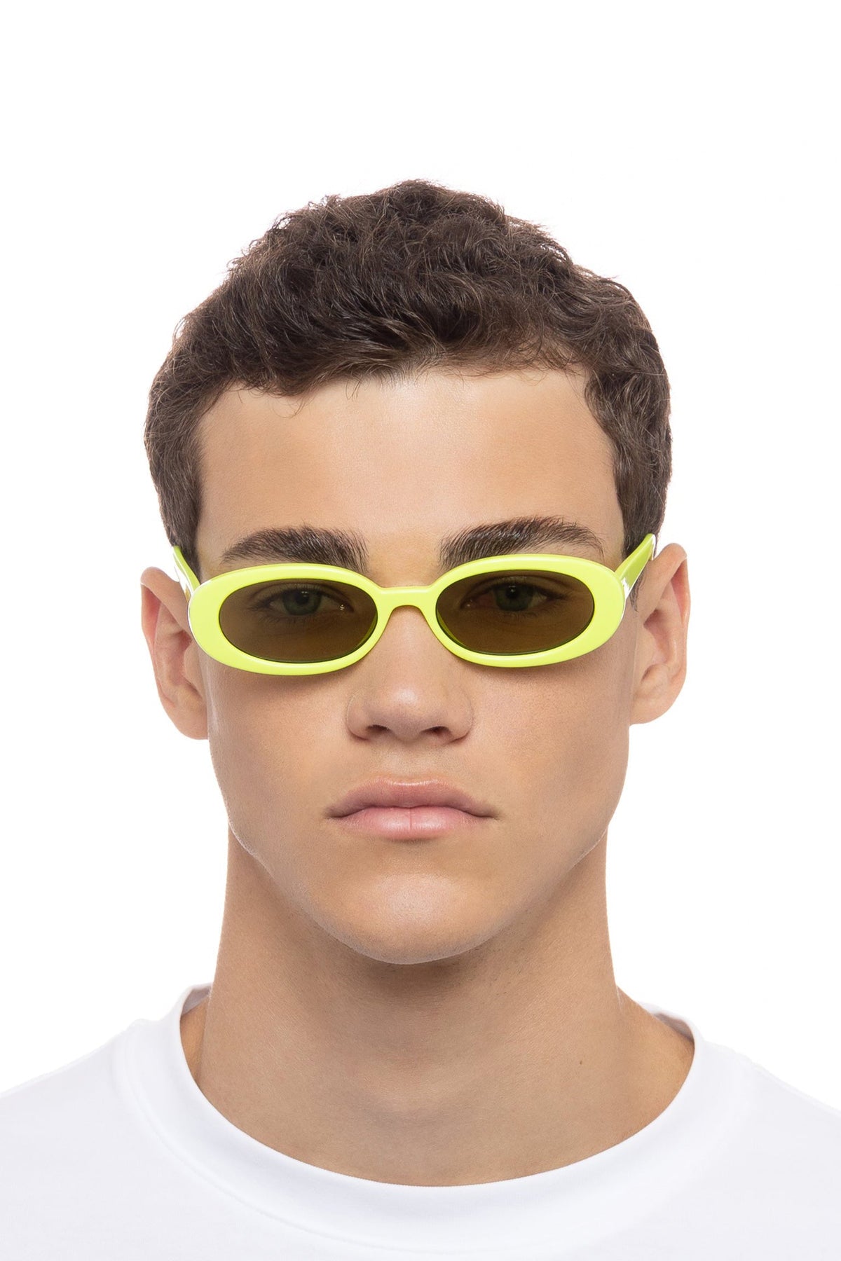 Le Specs Outta Love Sunglasses - Pine Lime - RUM Amsterdam