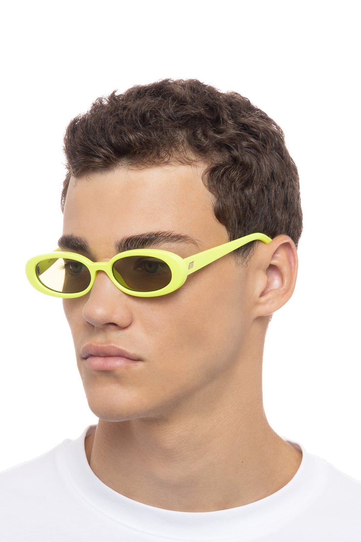 Le Specs Outta Love Sunglasses - Pine Lime - RUM Amsterdam