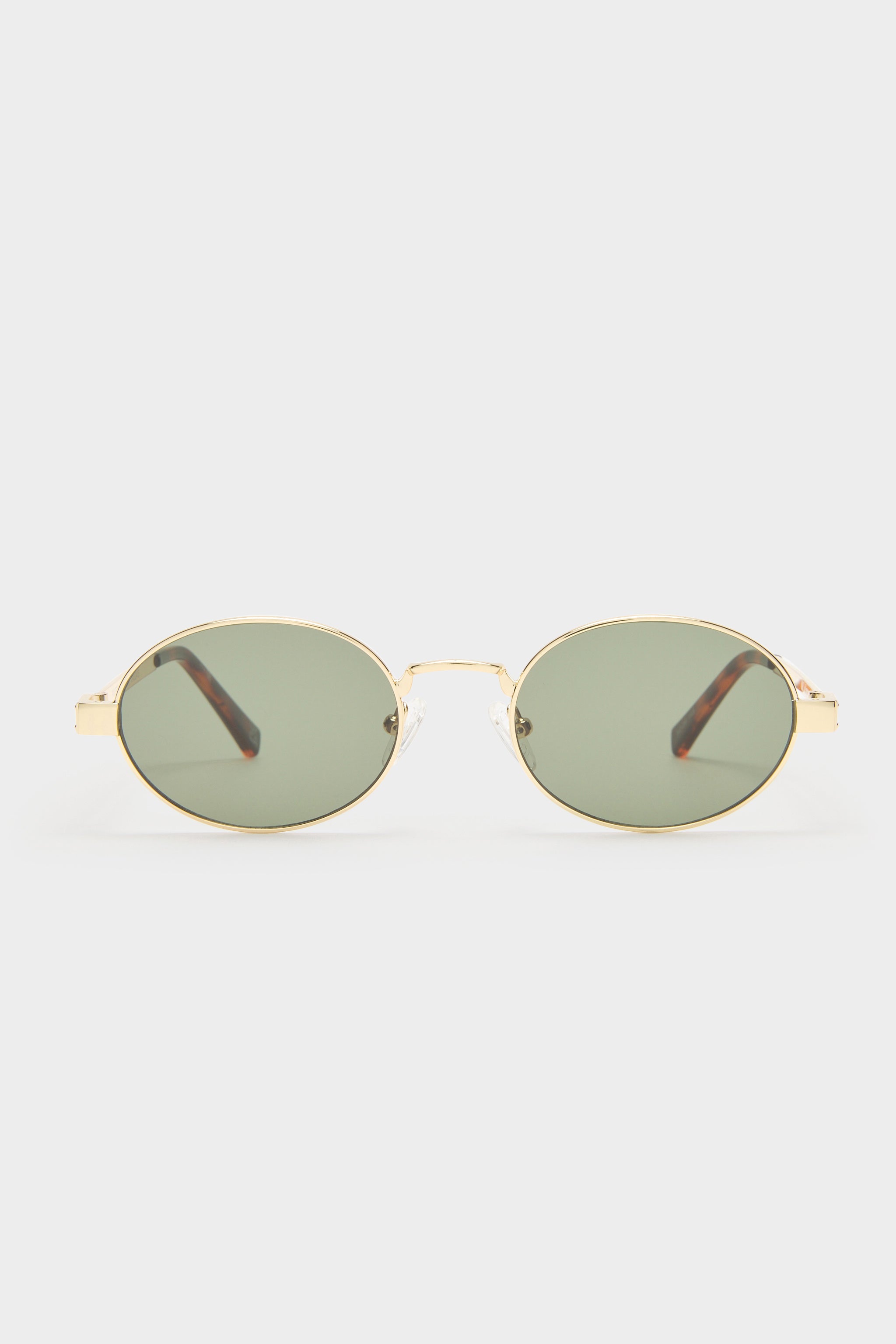 Poseidon Deux Sunglasses - Gold w/ Khaki Mono Lens