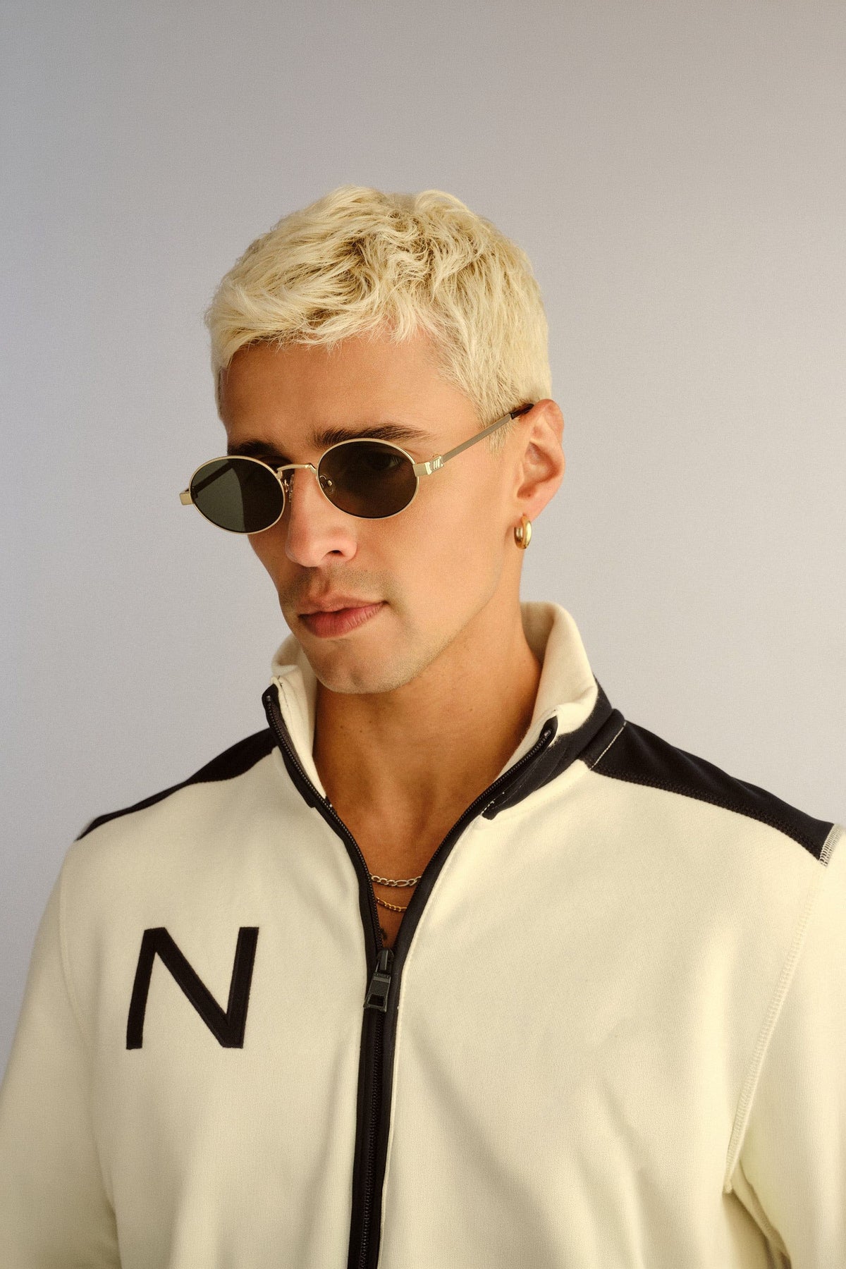 Poseidon Deux Sunglasses - Gold w/ Khaki Mono Lens