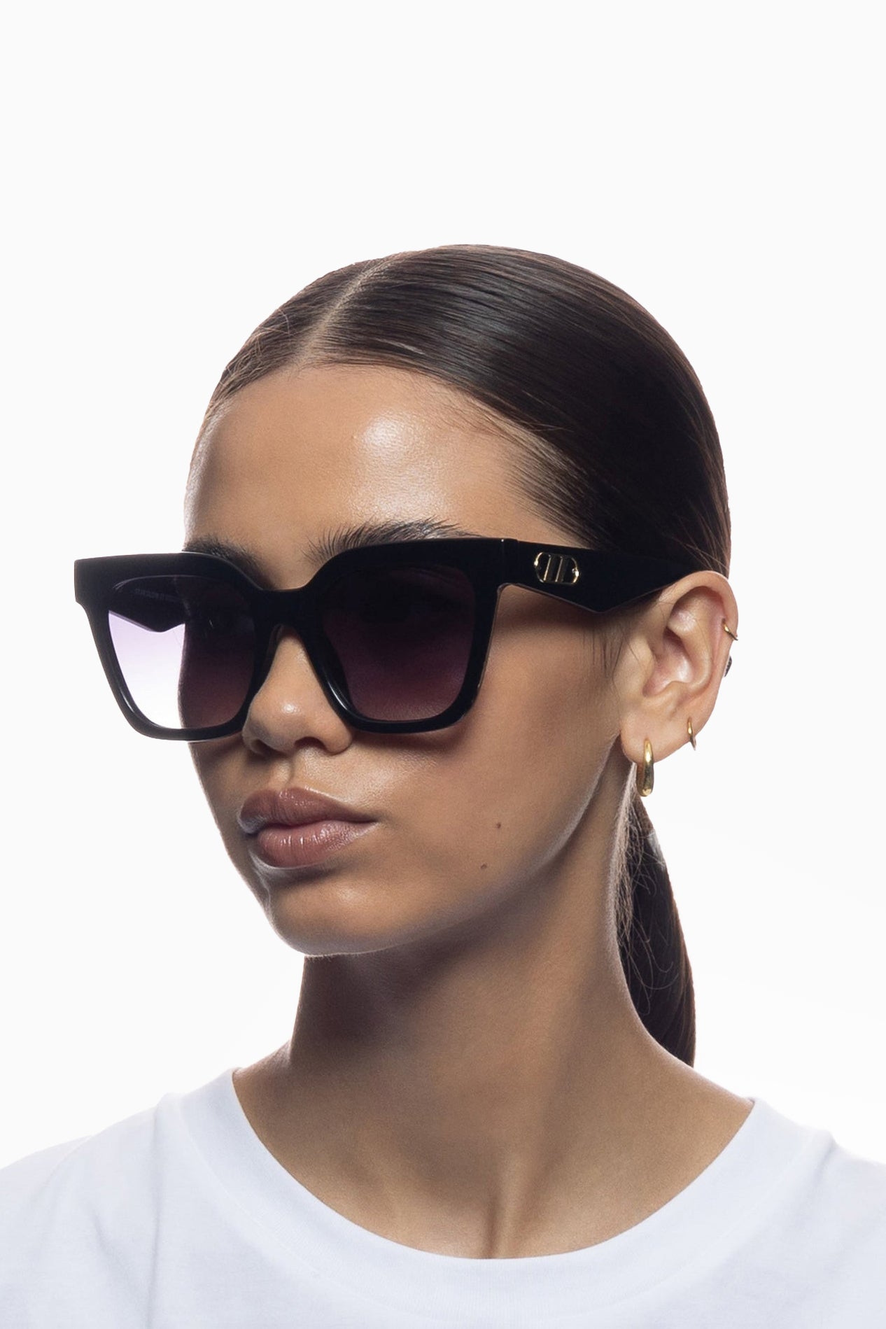  Star Glow Sunglasses - Black w/ Smoke Grad - RUM Amsterdam