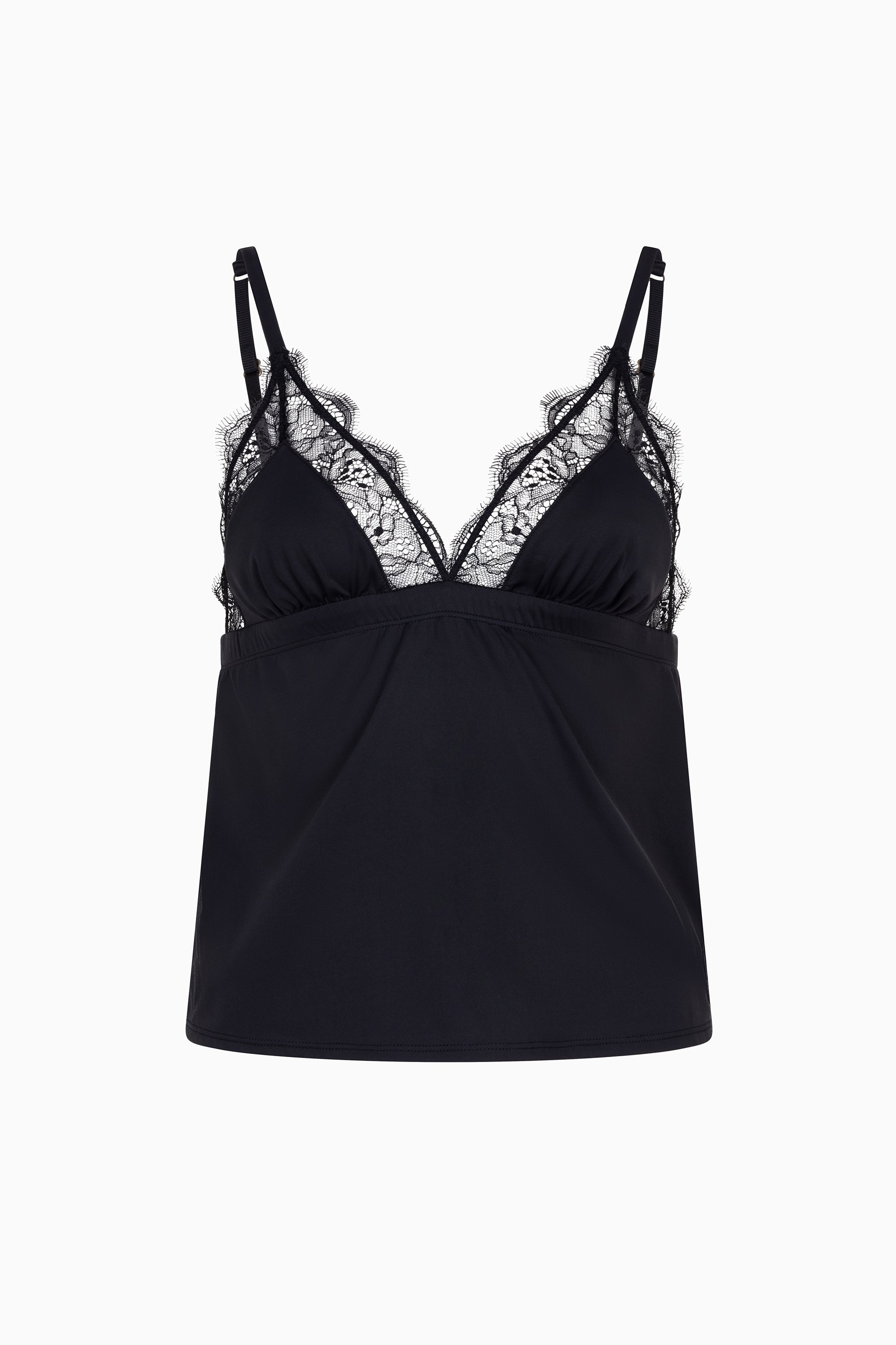 Bria Love Lace Top - Black