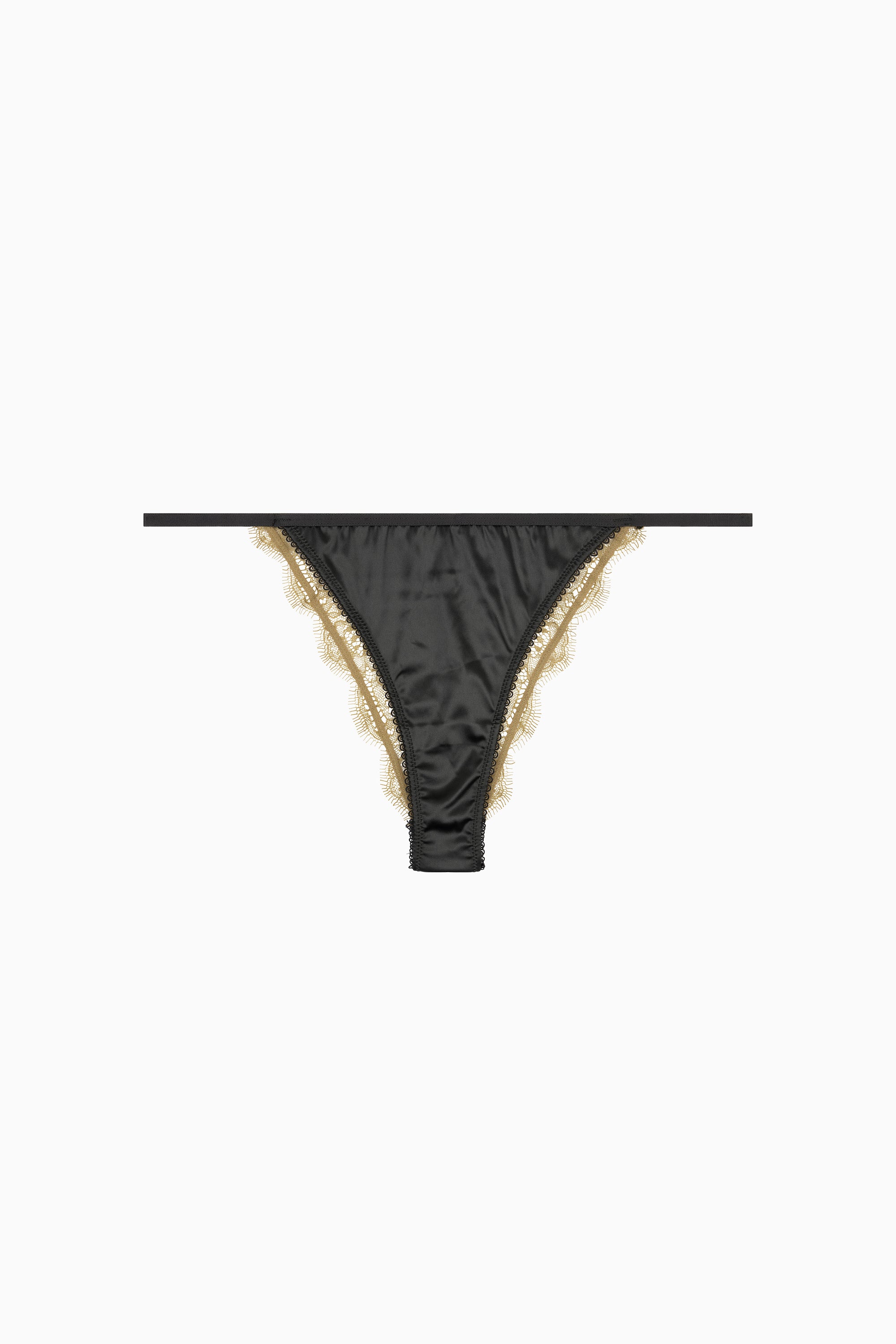 Charlotte Tanga-Style Briefs - Dark Green