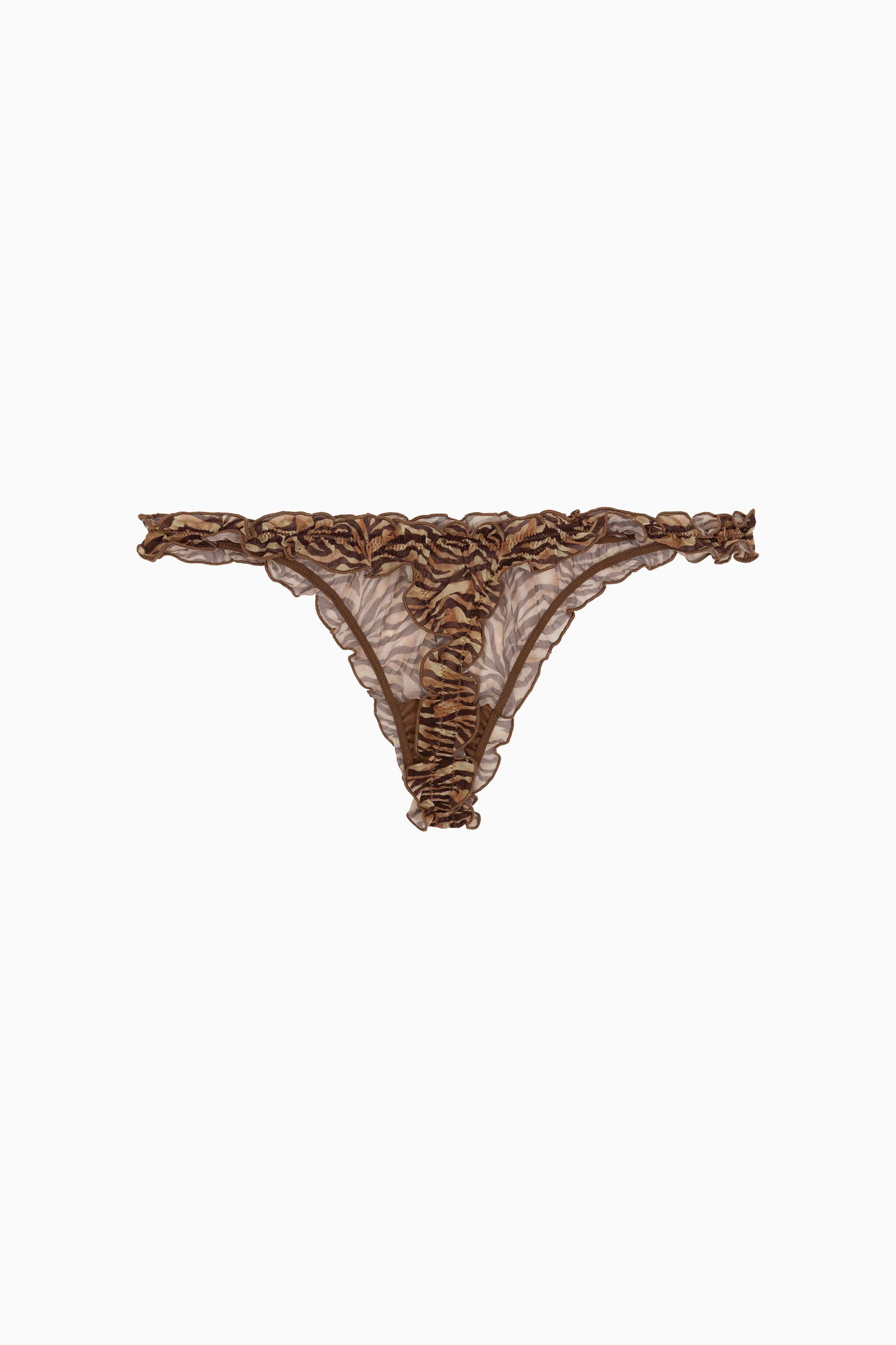 Lana Elegant String Briefs - Tiger