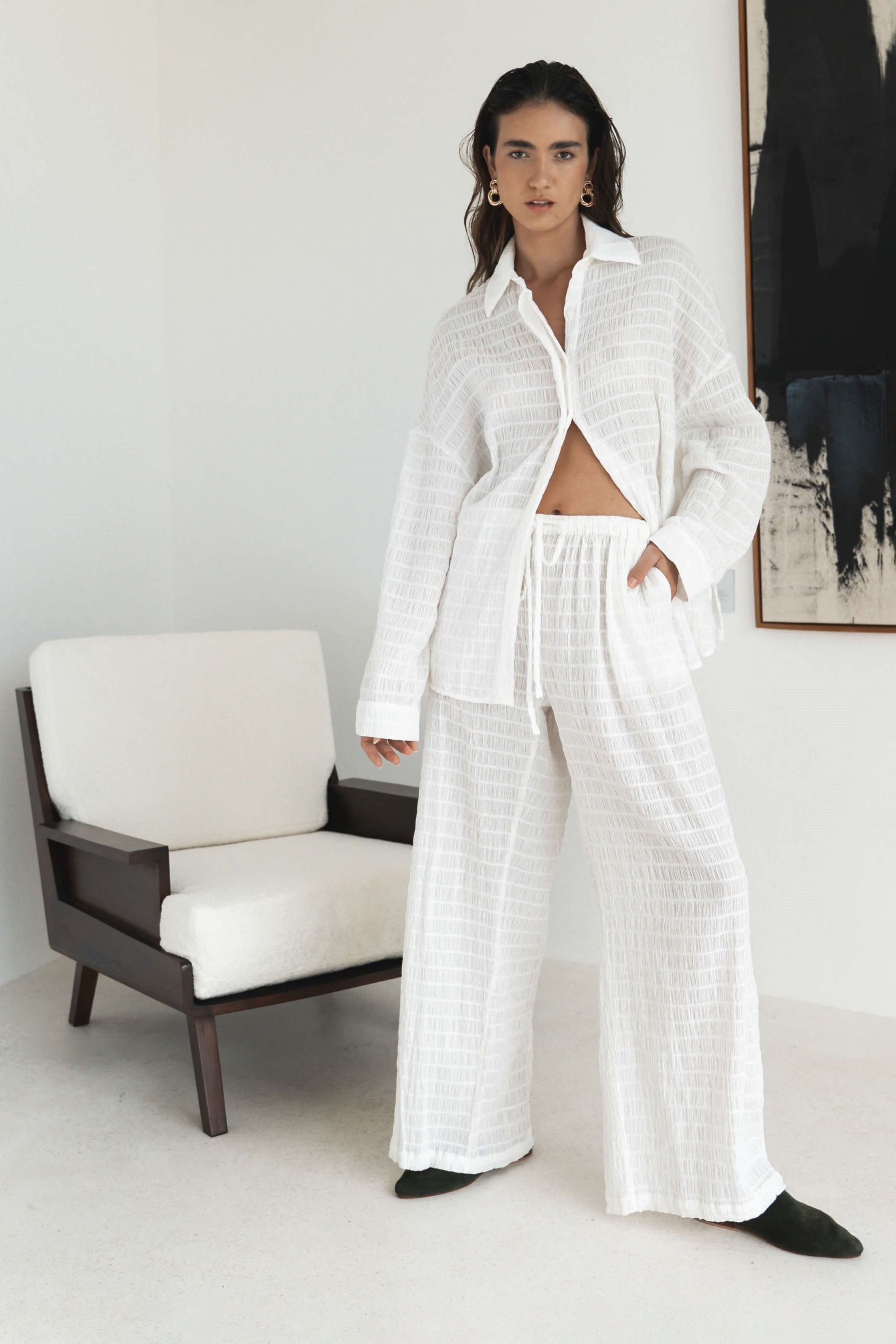  Josephine Pant - White - RUM Amsterdam