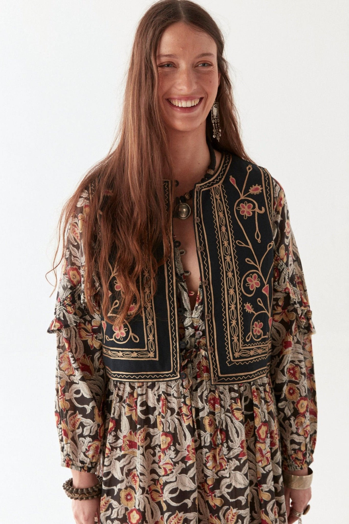 Hendrix Garden Gabri Vest - Onyx
