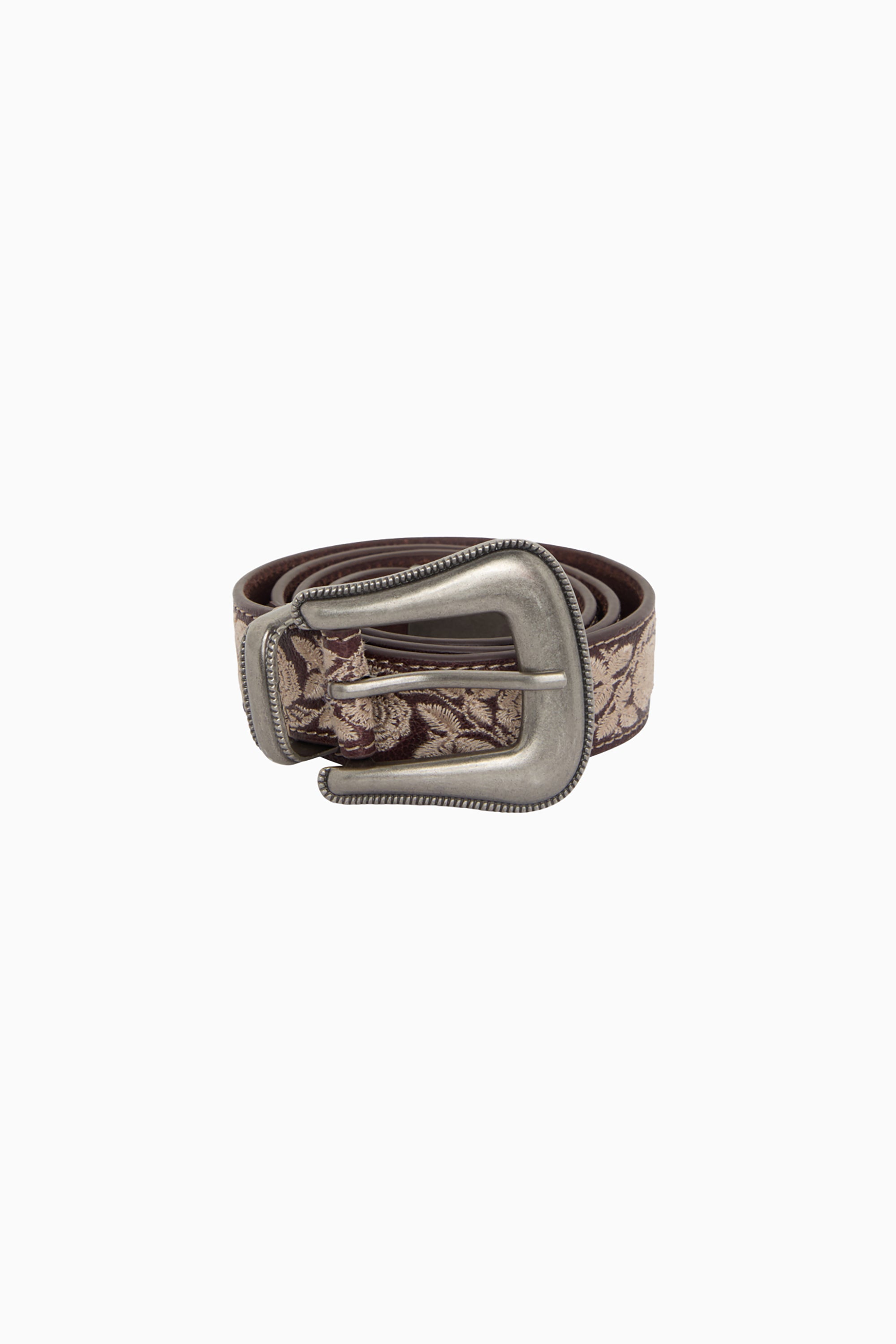 Mariachi Guadalupe Belt - Coffee