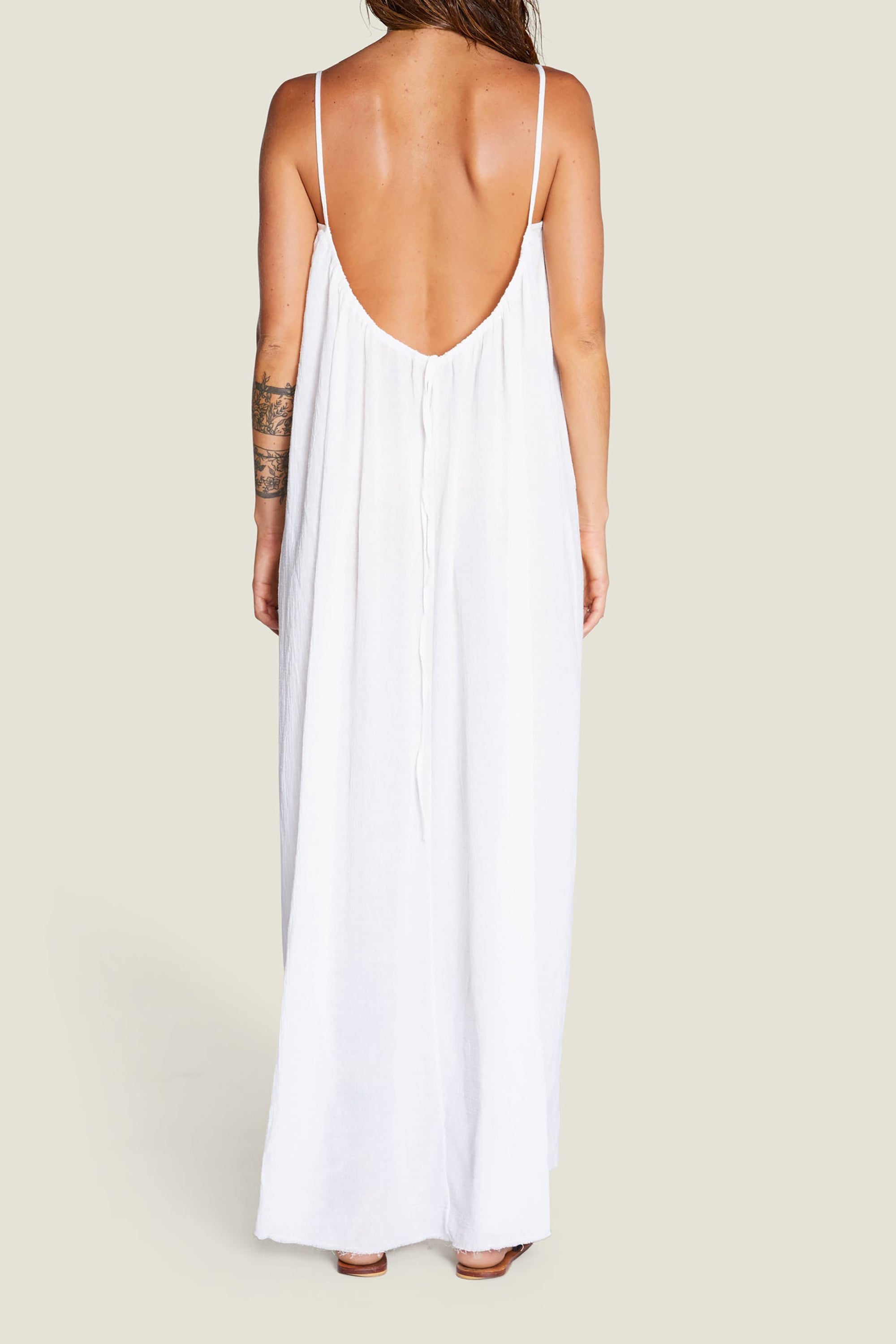 Palm Beach Dress - Off White