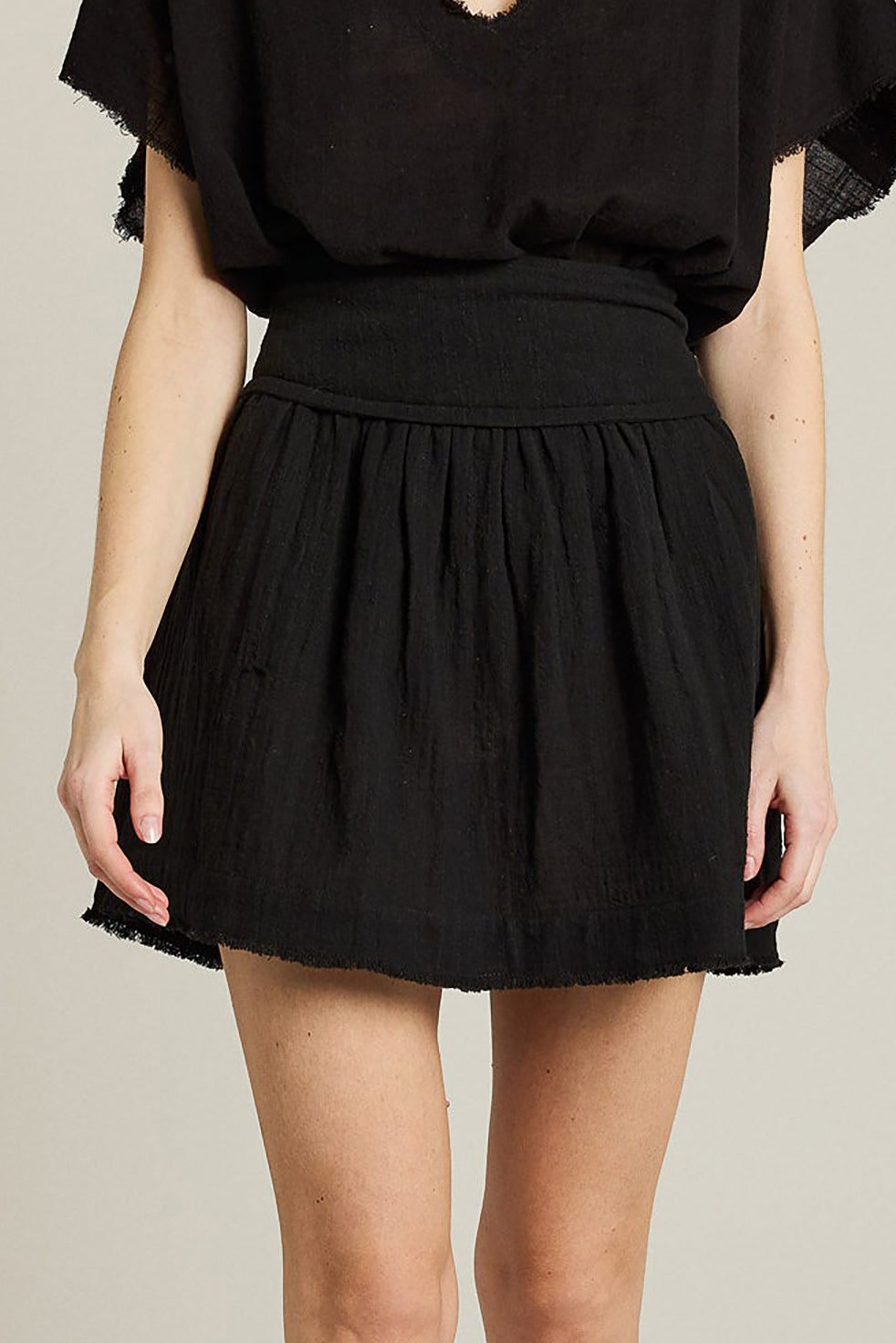 Sainte Maxime Short Skirt - Black