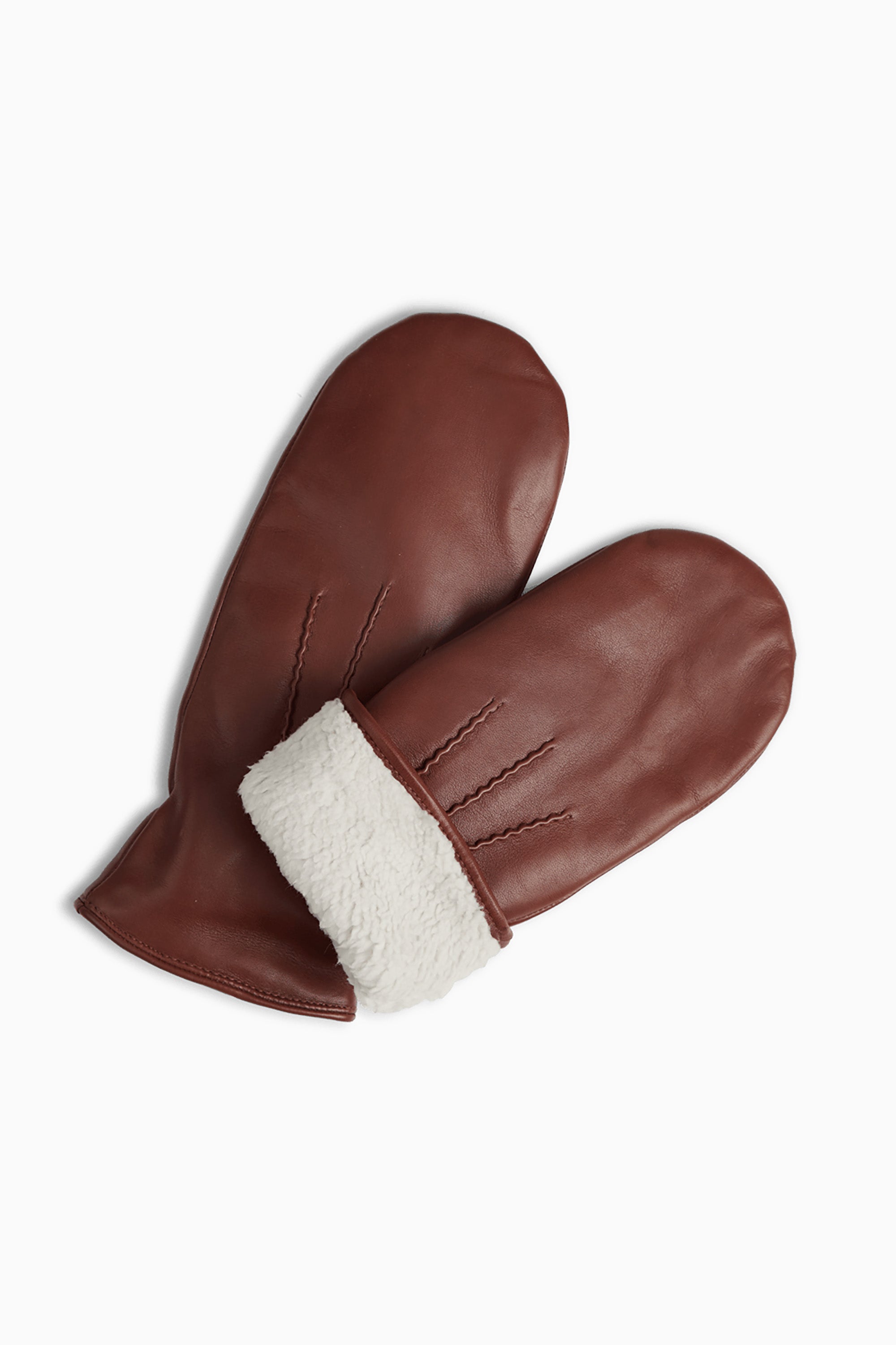 Alley Mittens - Cognac